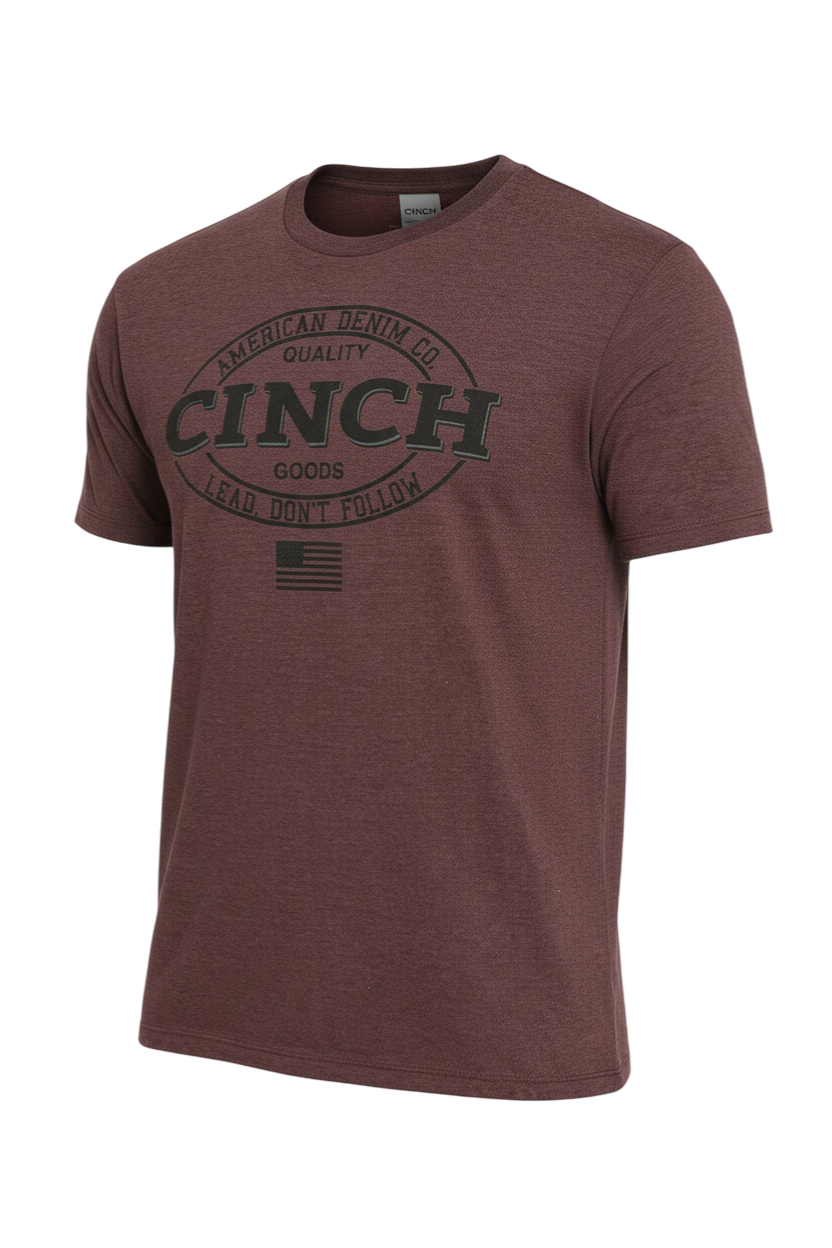 CINCH MEN'S GRAPHIC T-SHIRT - PURPLE**FINAL SALE**