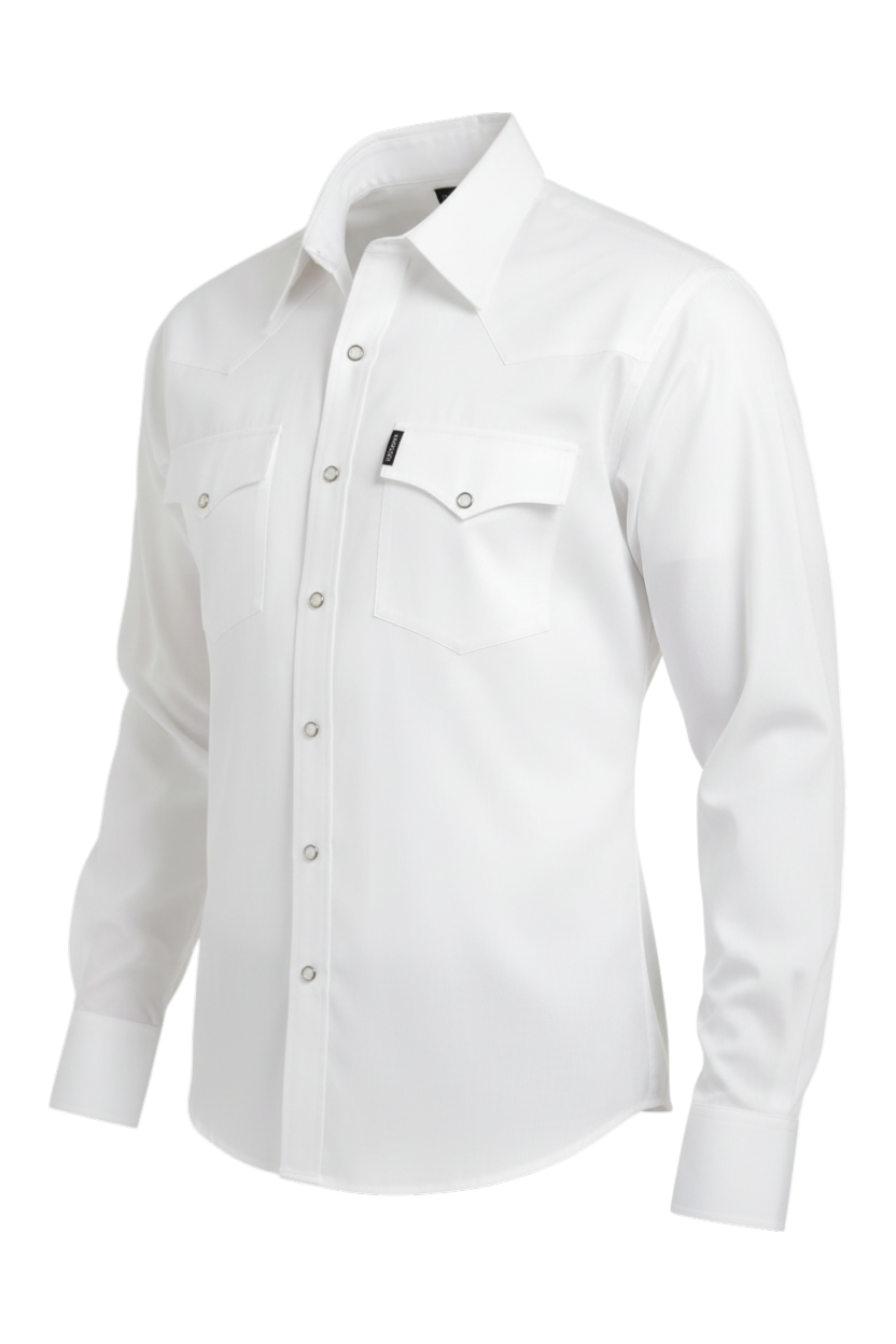 CINCH MEN'S SNAP FRONT WESTERN SHIRT - WHITE