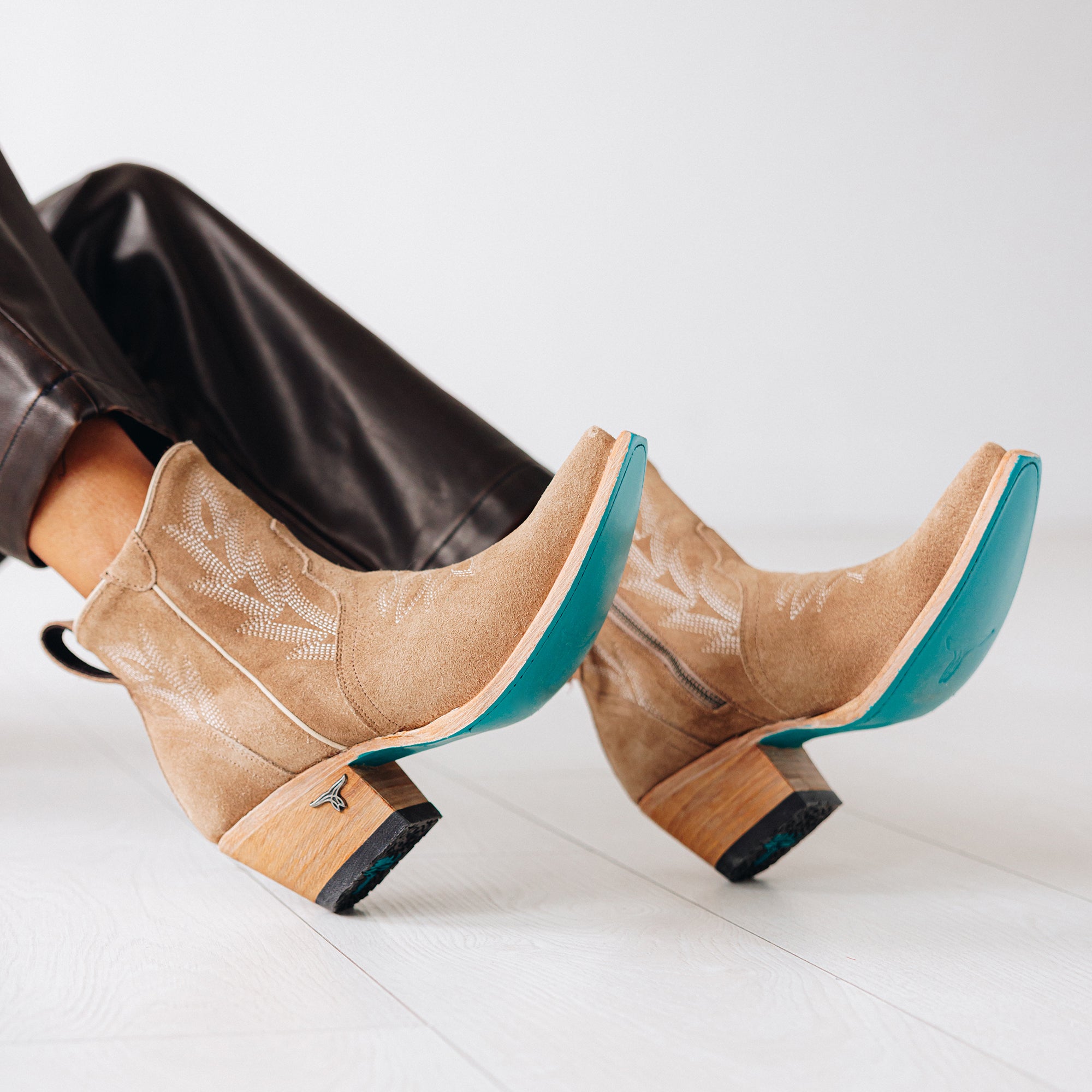 Go West X Lane Gallatin Bootie - Latte Suede ** Final Sale **