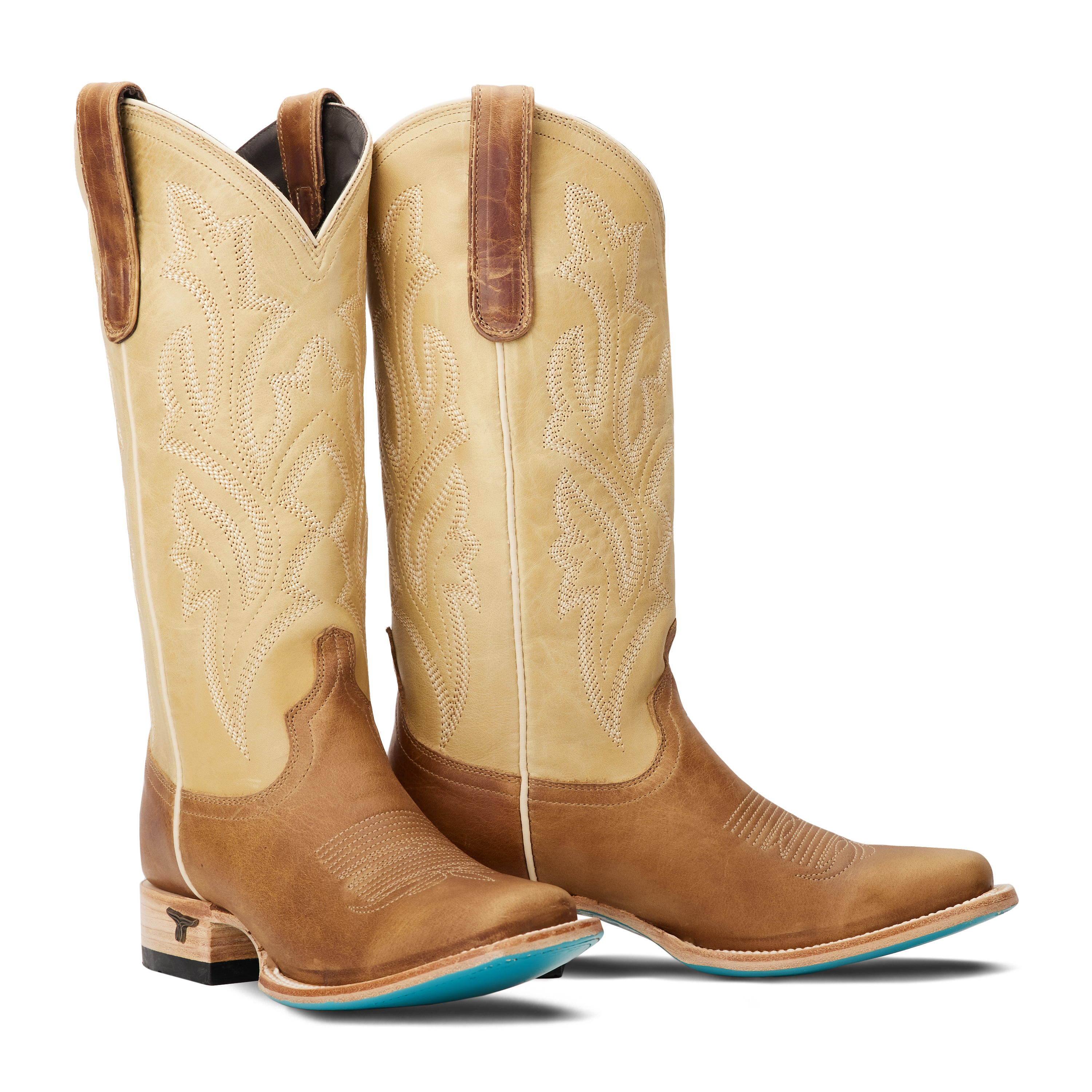 Lane Classic Square Boot - Desert Clay & Buttermilk