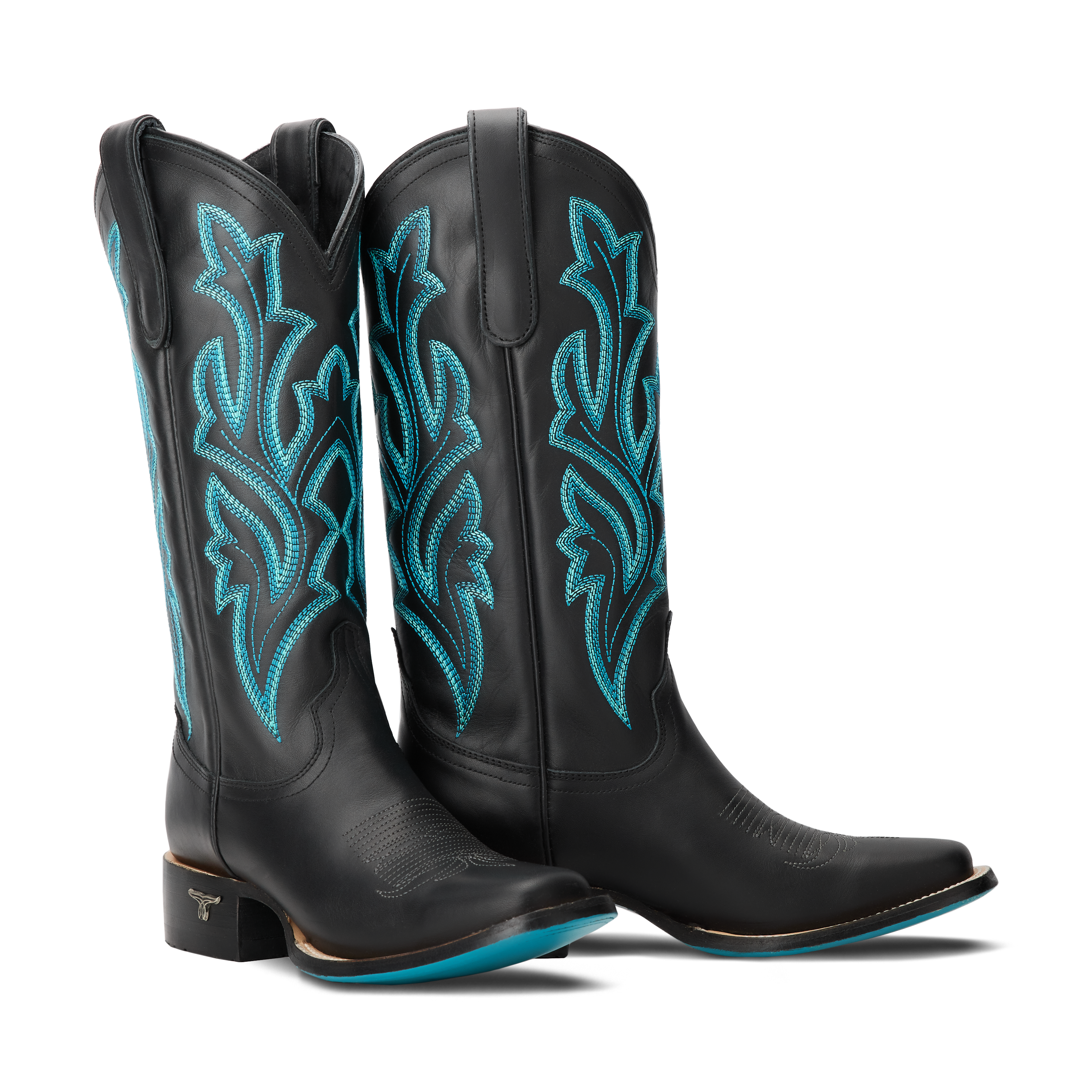 Lane Classic Square Boot - Jet Black