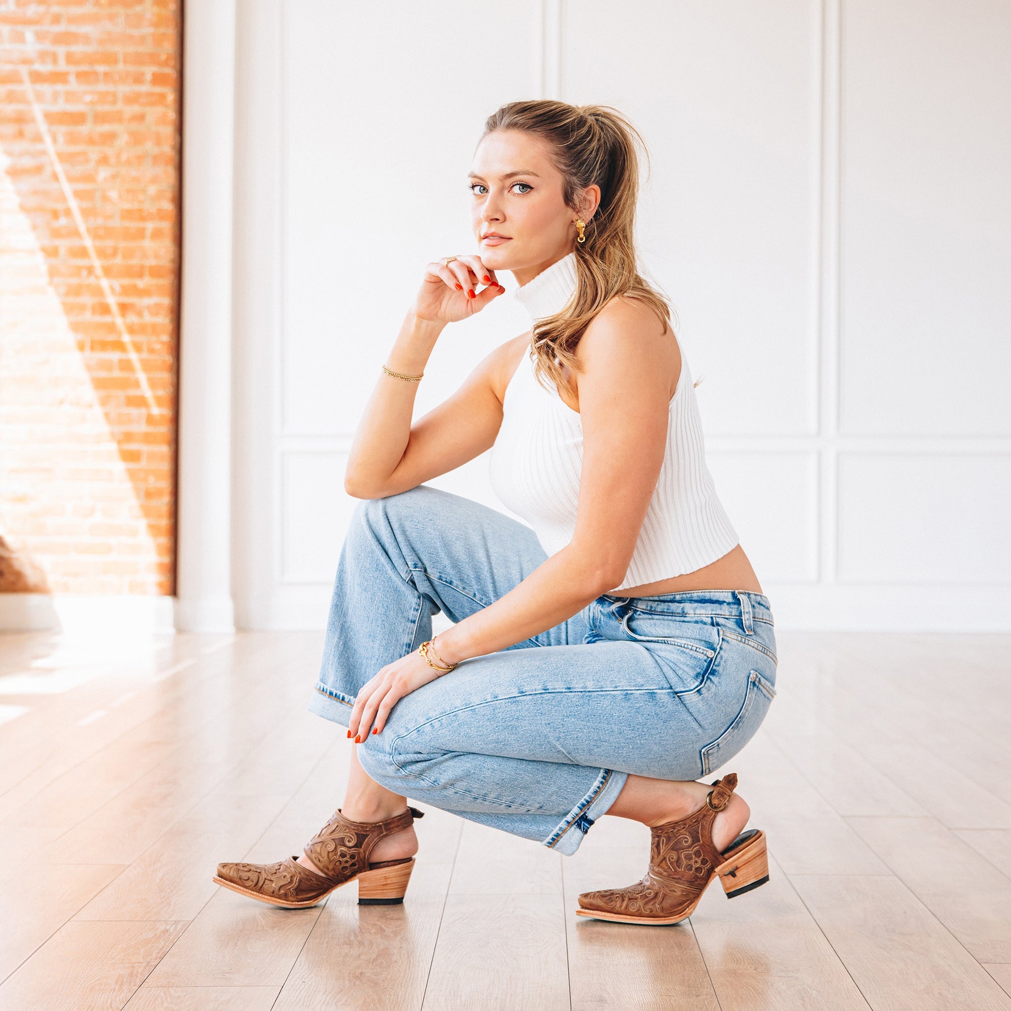 Lane Robin Slingback Mule - Desert Clay