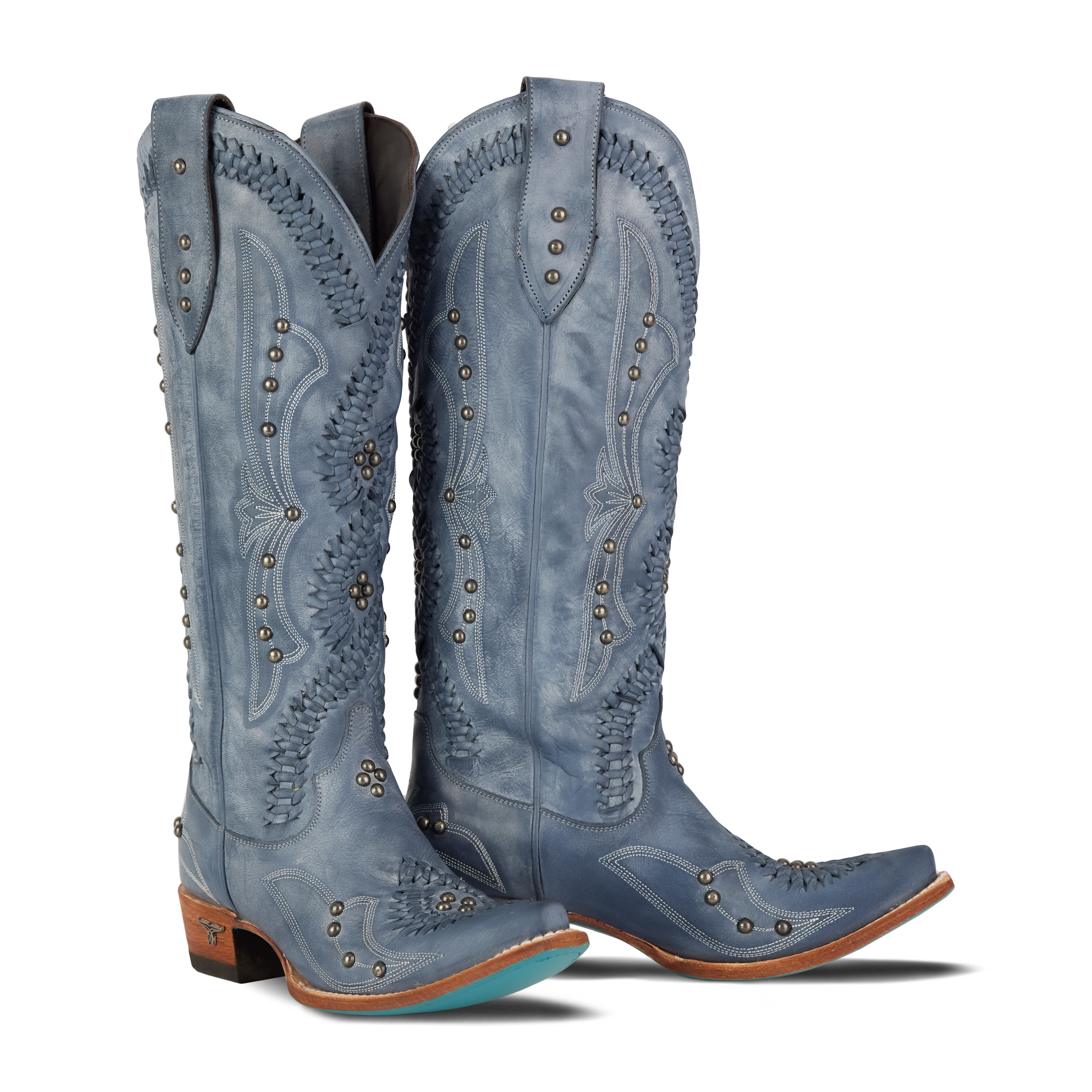 Lane Cossette Boot - Washed Denim