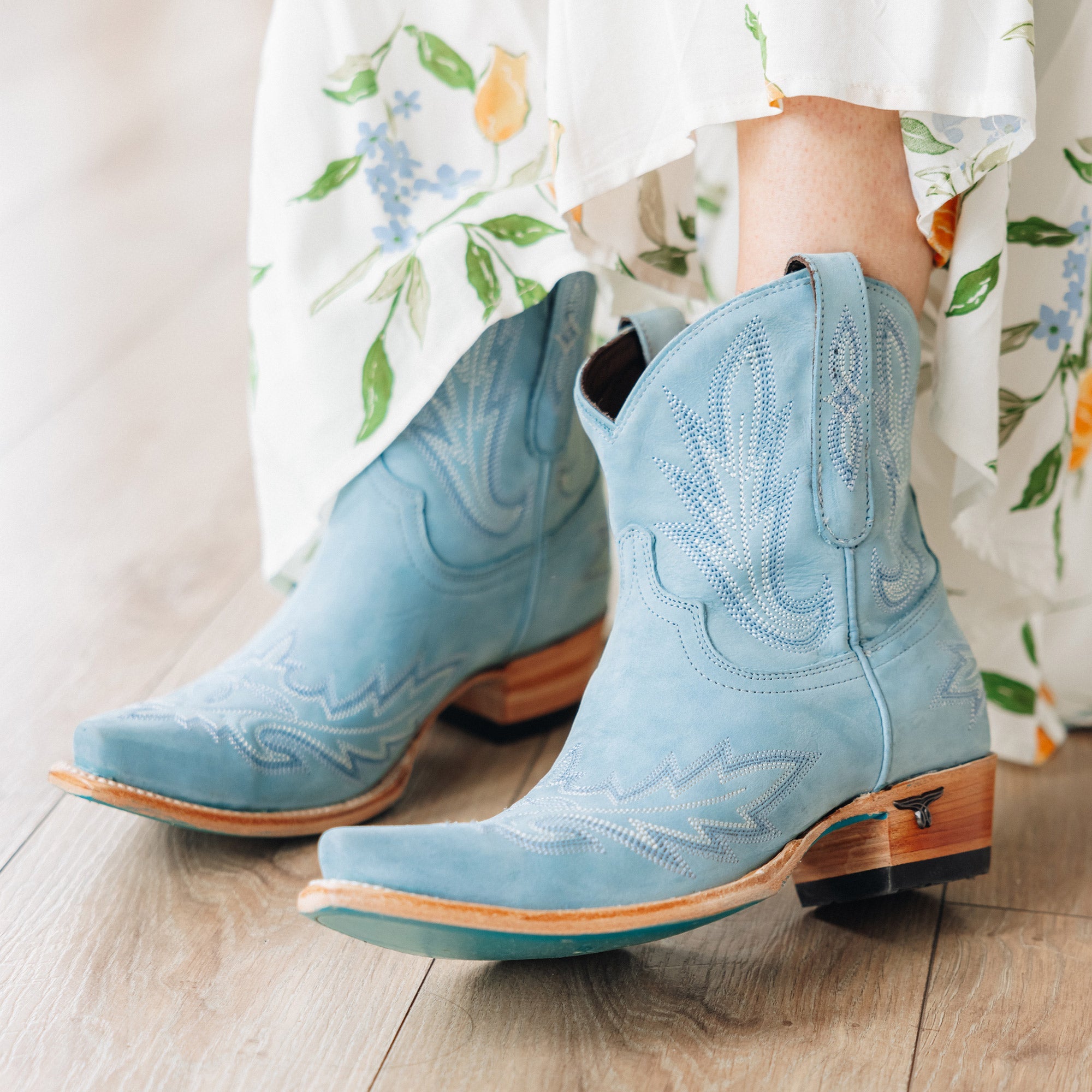 Lane Lexington Bootie - Powder Blue