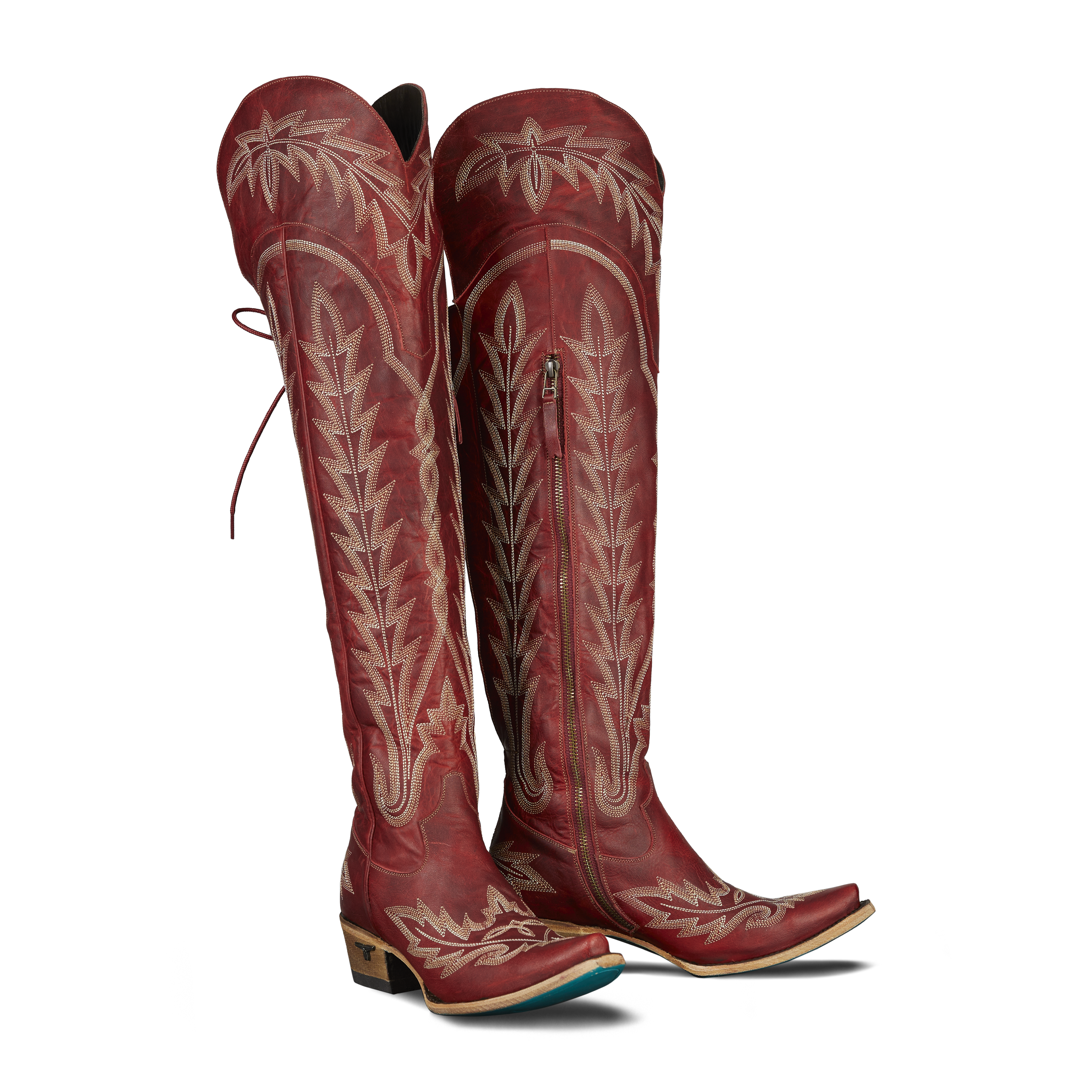 Lane Lexington OTK Corset - Smoldering Ruby