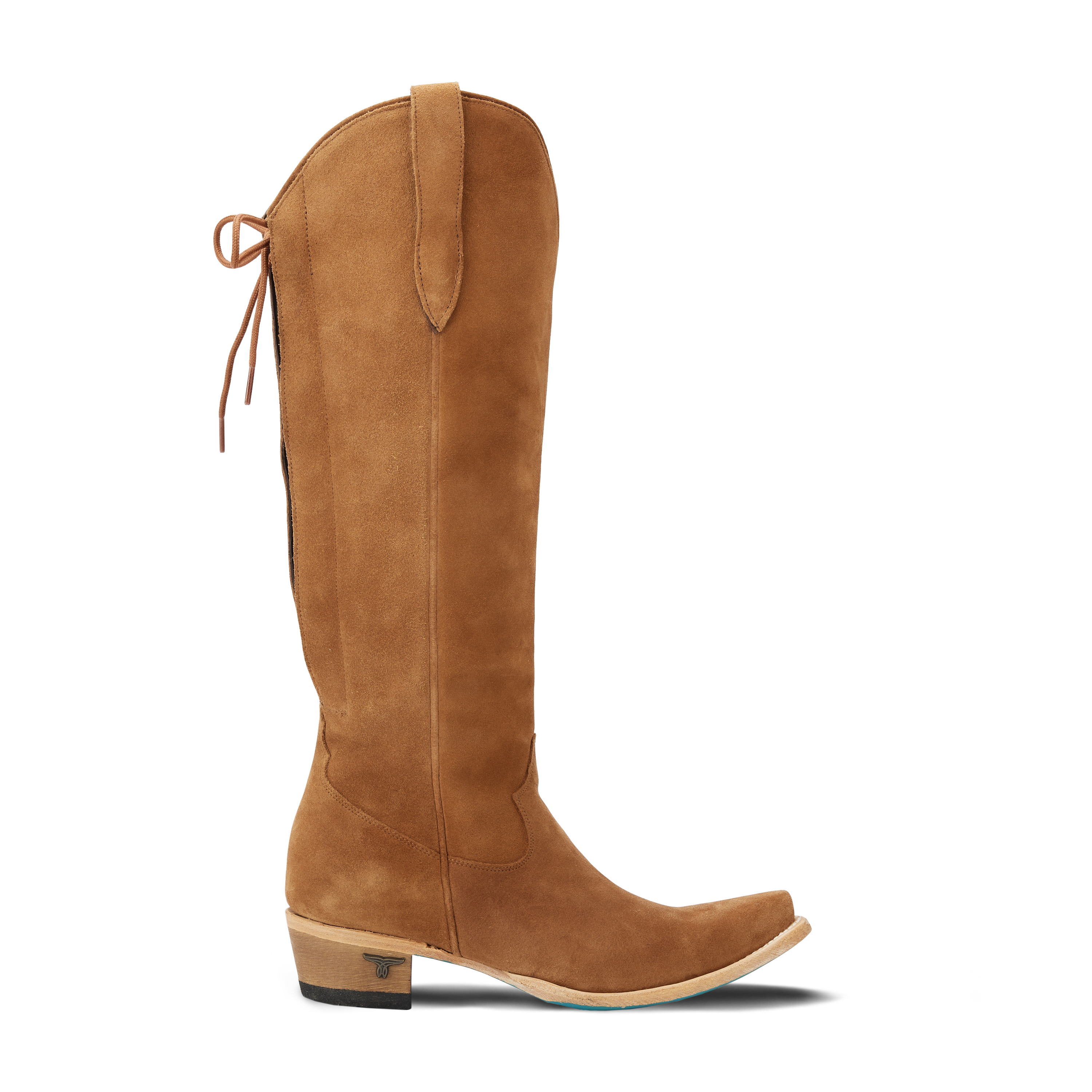 Lane Olivia Jane Knee High Corset - Toffee Suede