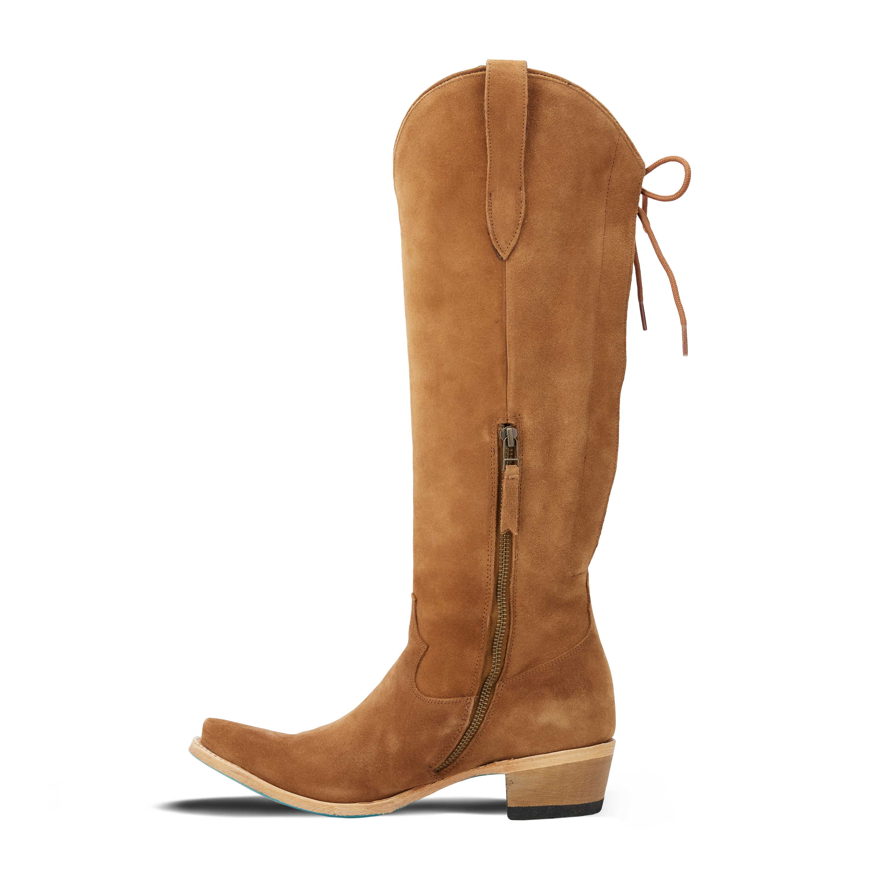 Lane Olivia Jane Knee High Corset - Toffee Suede