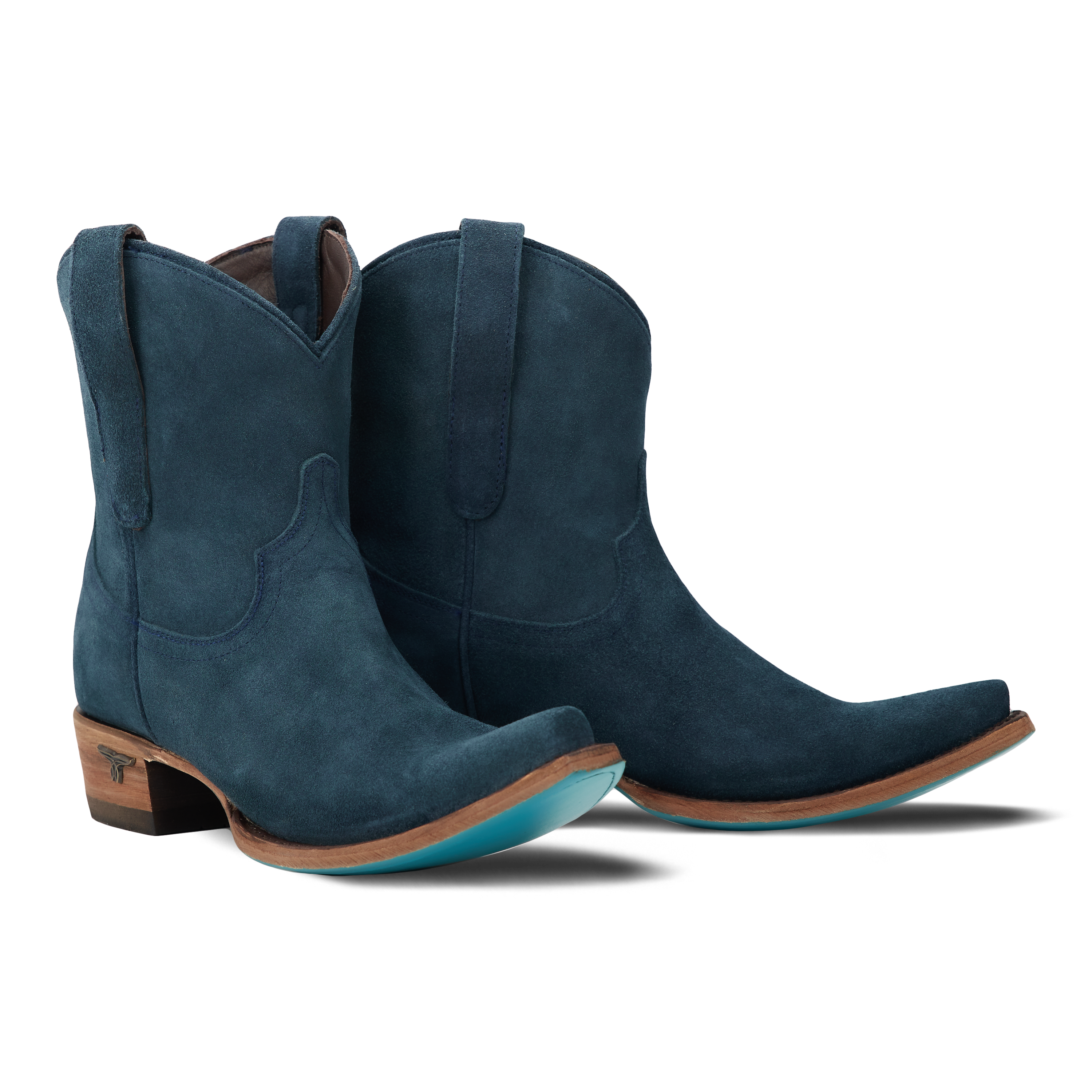 Lane Emma Jane Bootie - Navy Suede