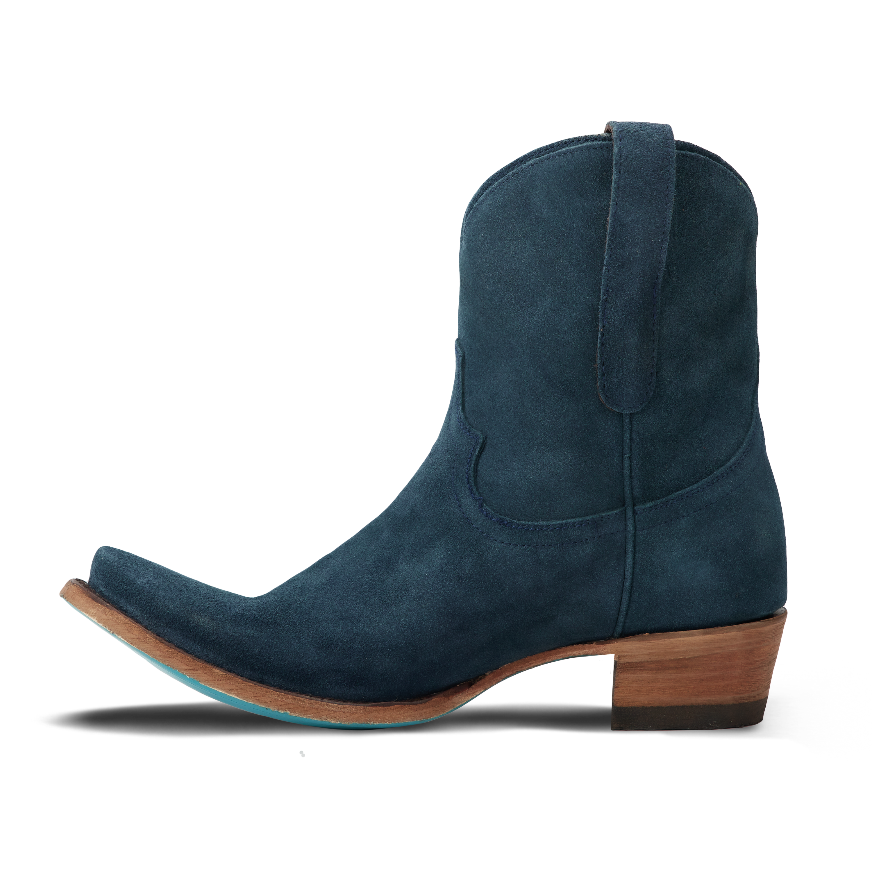 Lane Emma Jane Bootie - Navy Suede
