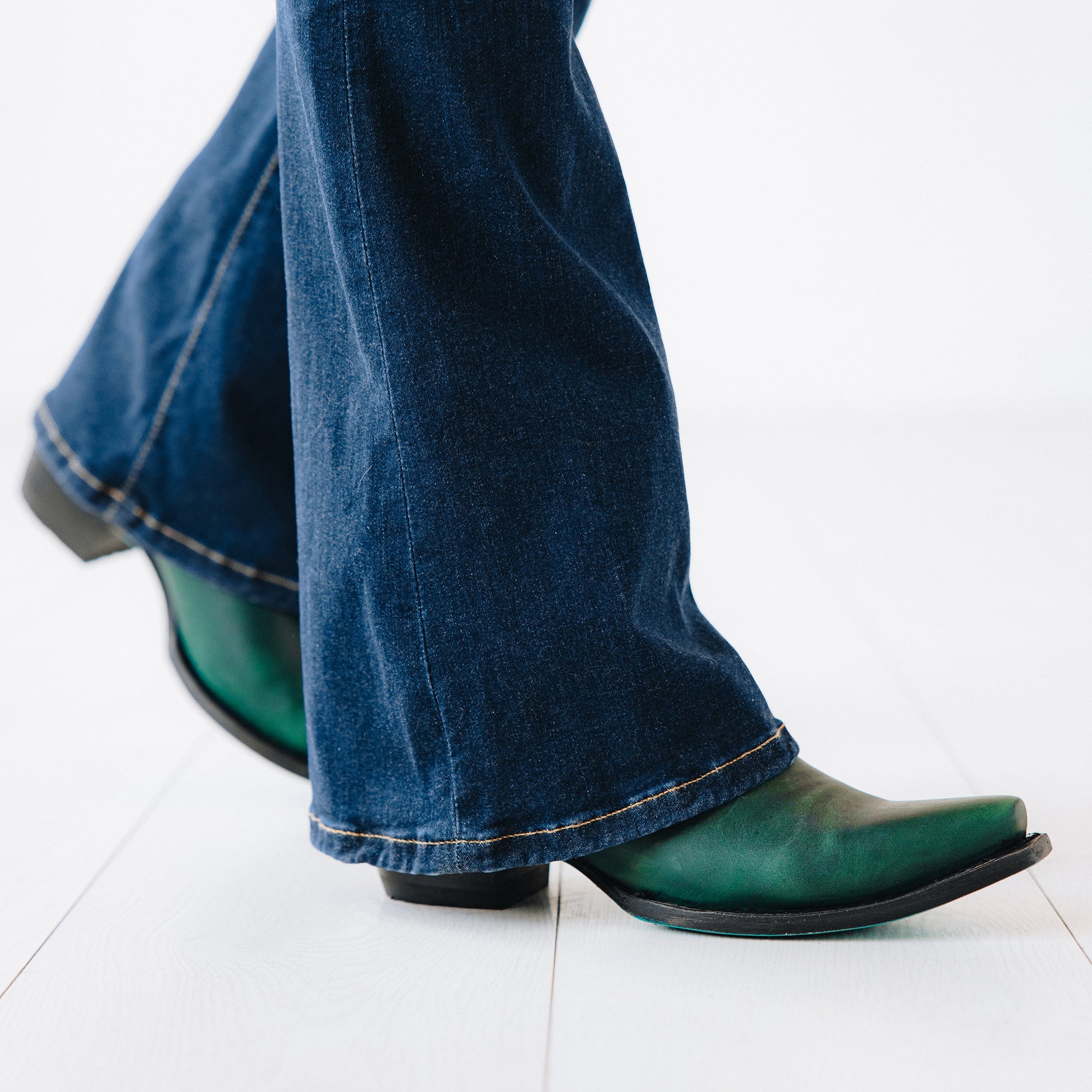 Lane Emma Jane Bootie - Emerald Green