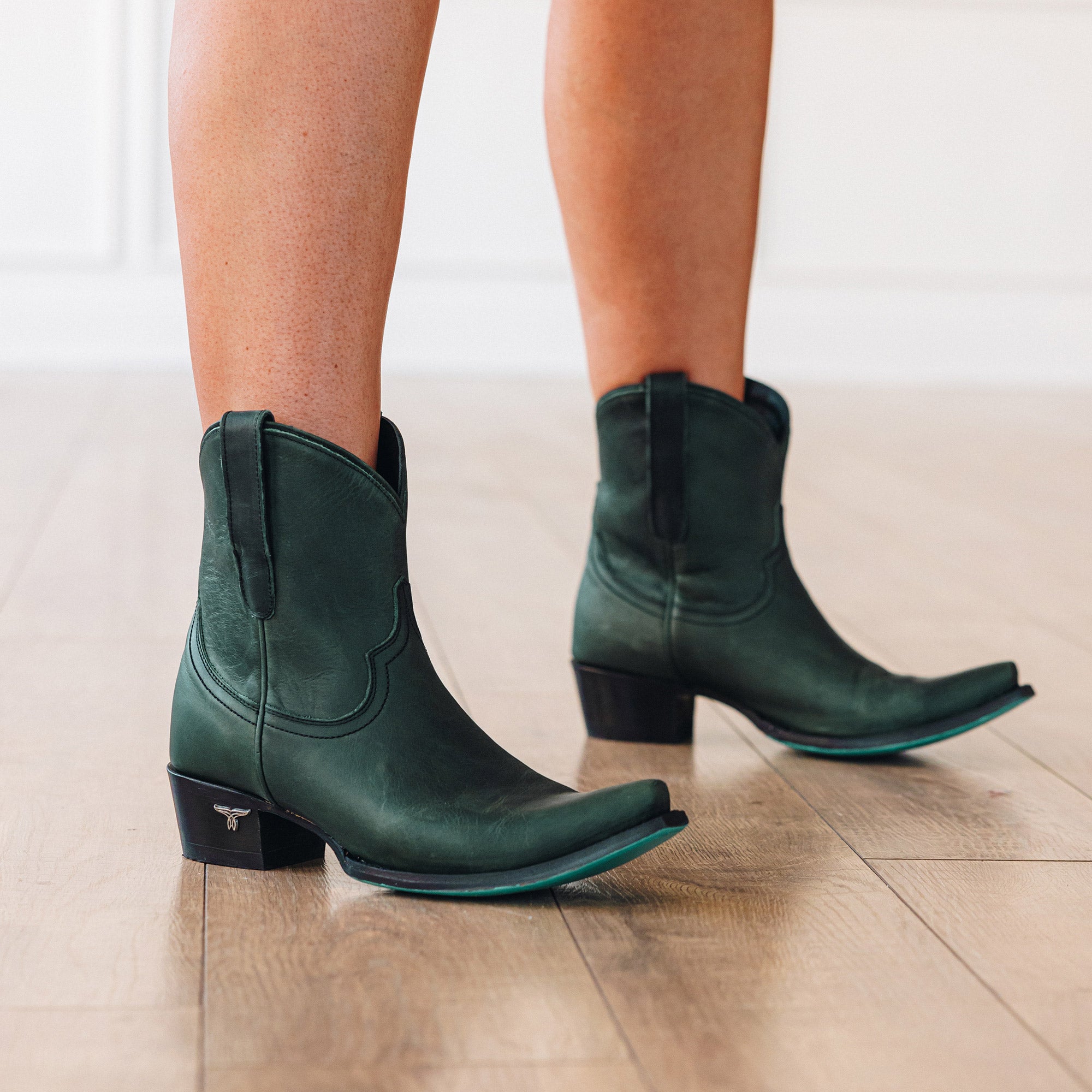 Lane Emma Jane Bootie - Emerald Green
