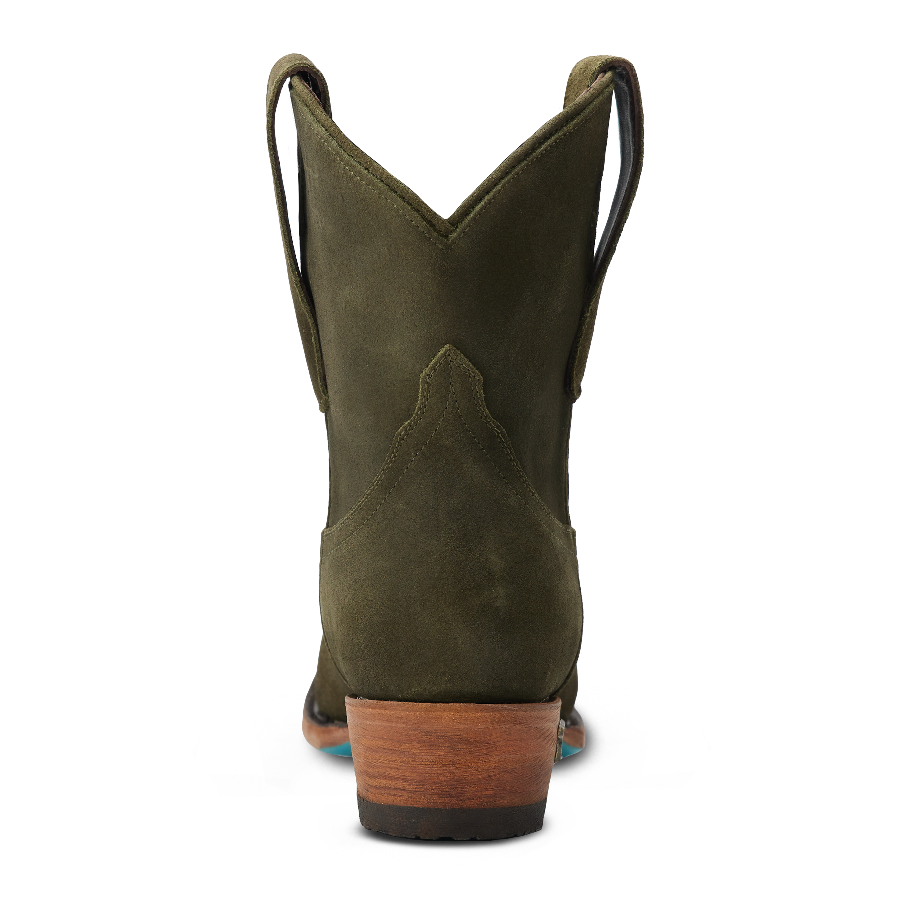 Lane Emma Jane Bootie - Olive Suede
