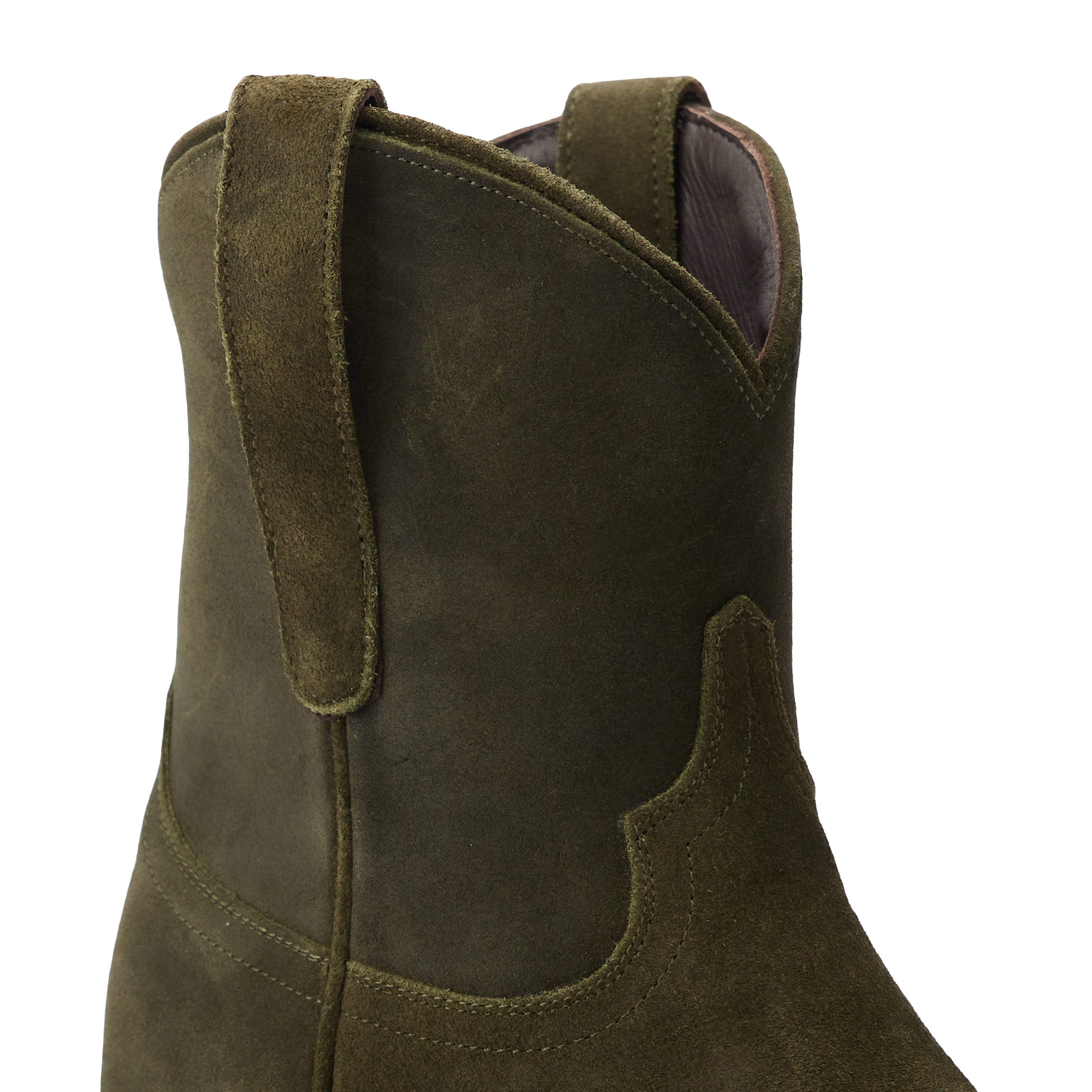 Lane Emma Jane Bootie - Olive Suede