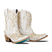 Lane Dolly Bootie - Matte White