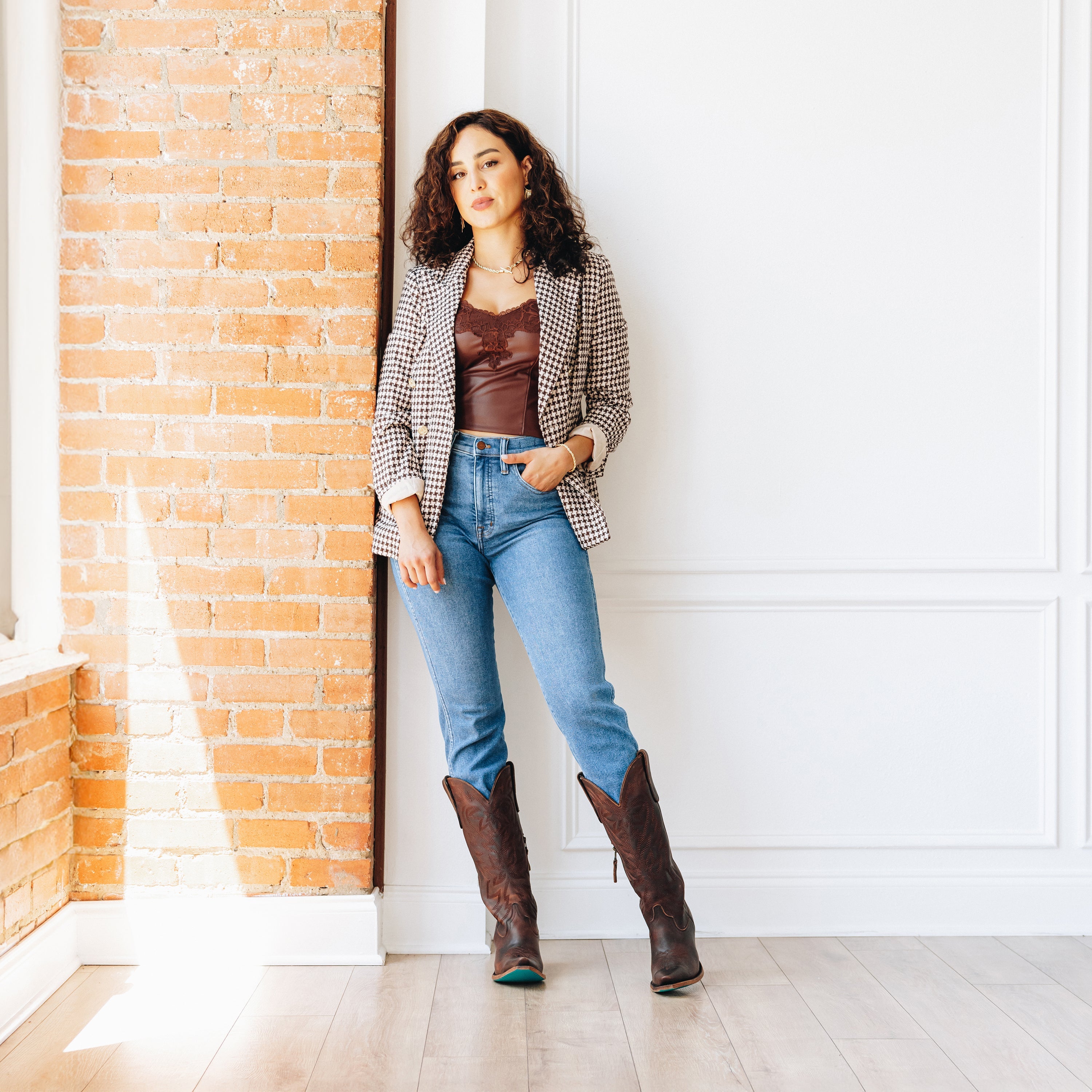 Lane Smokeshow Boot - Cognac