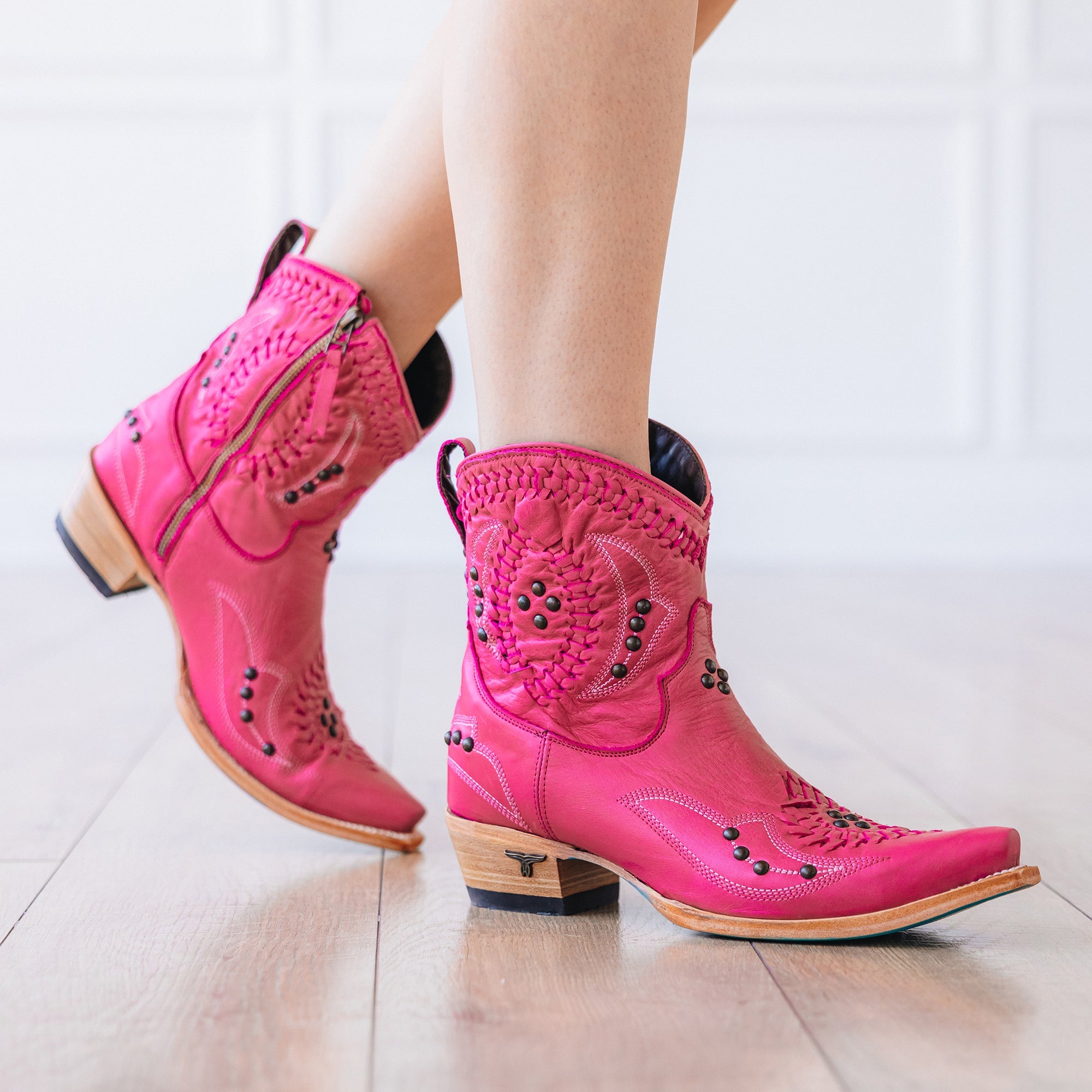Lane Cossette Bootie - Hot Pink