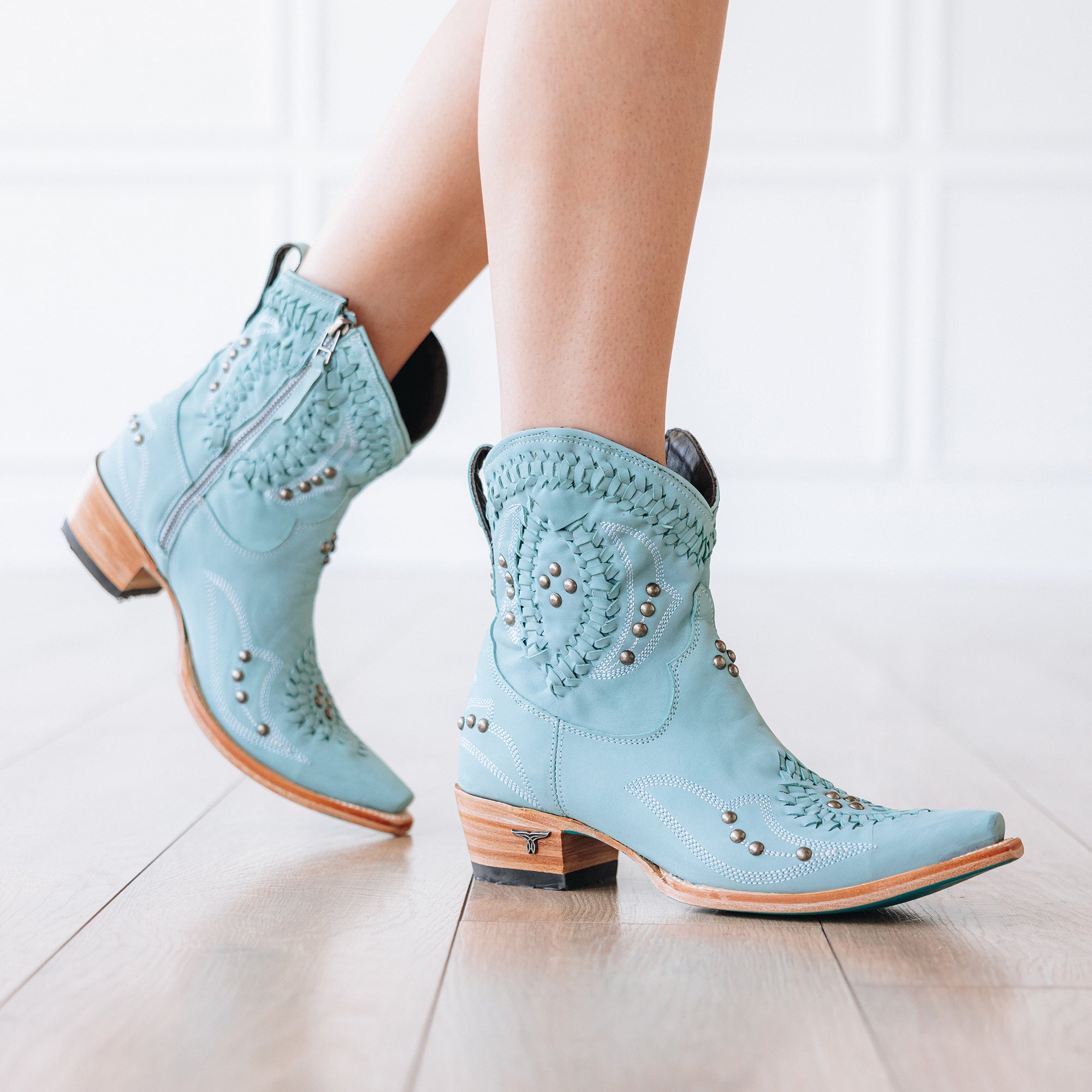Lane Cossette Bootie - Powder Blue