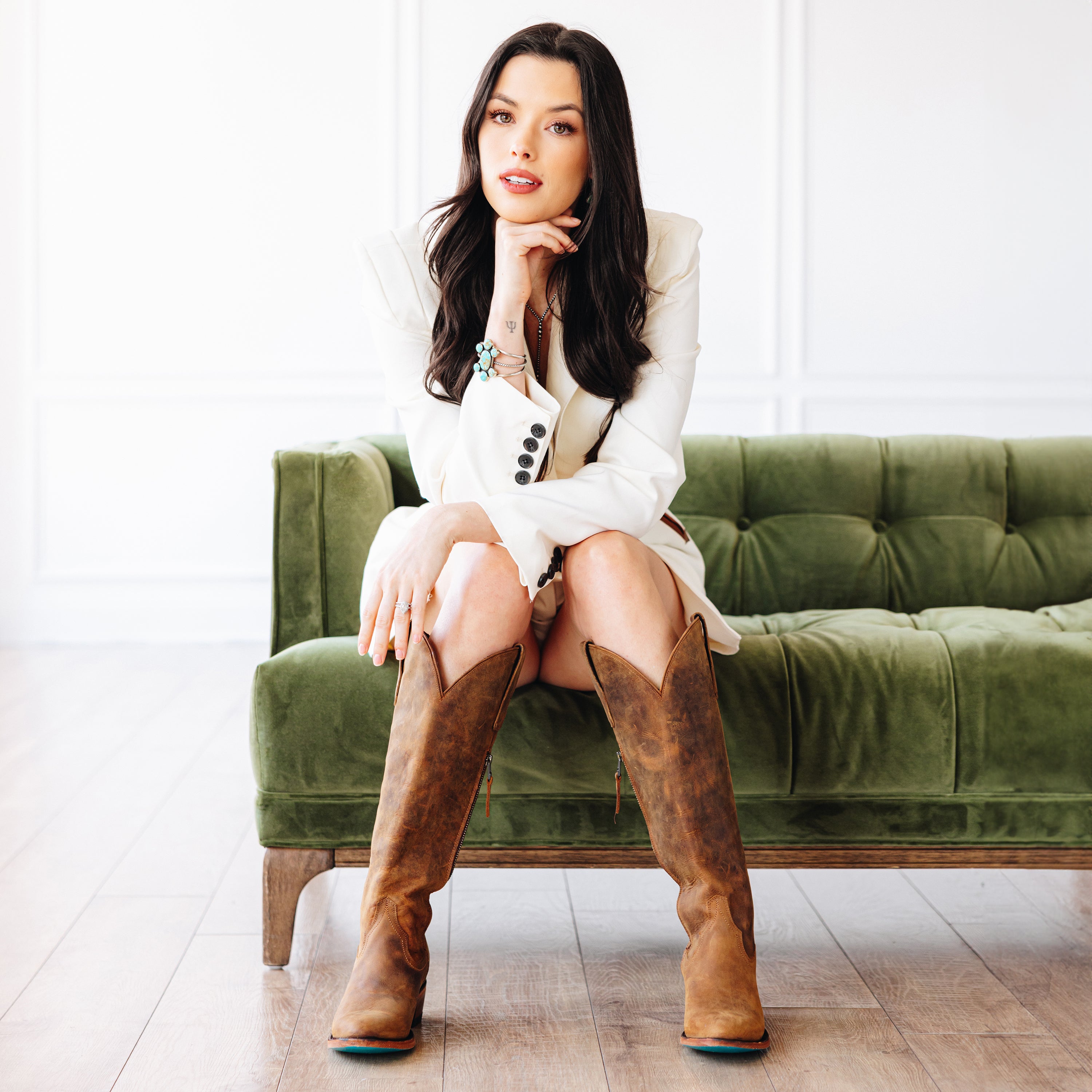 Lane Plain Jane Boot - Burnt Caramel