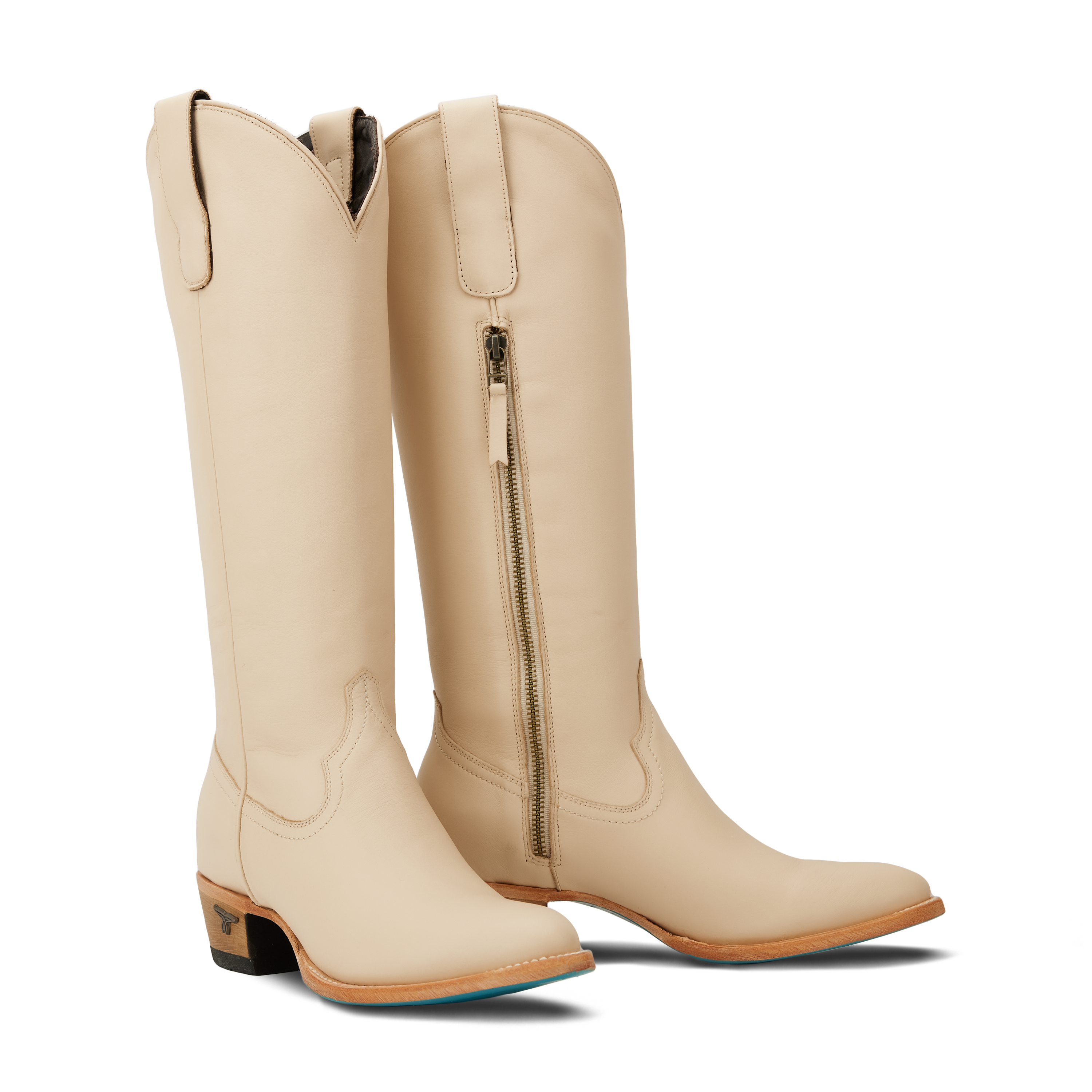 Lane Plain Jane Boot - Pale Ivory