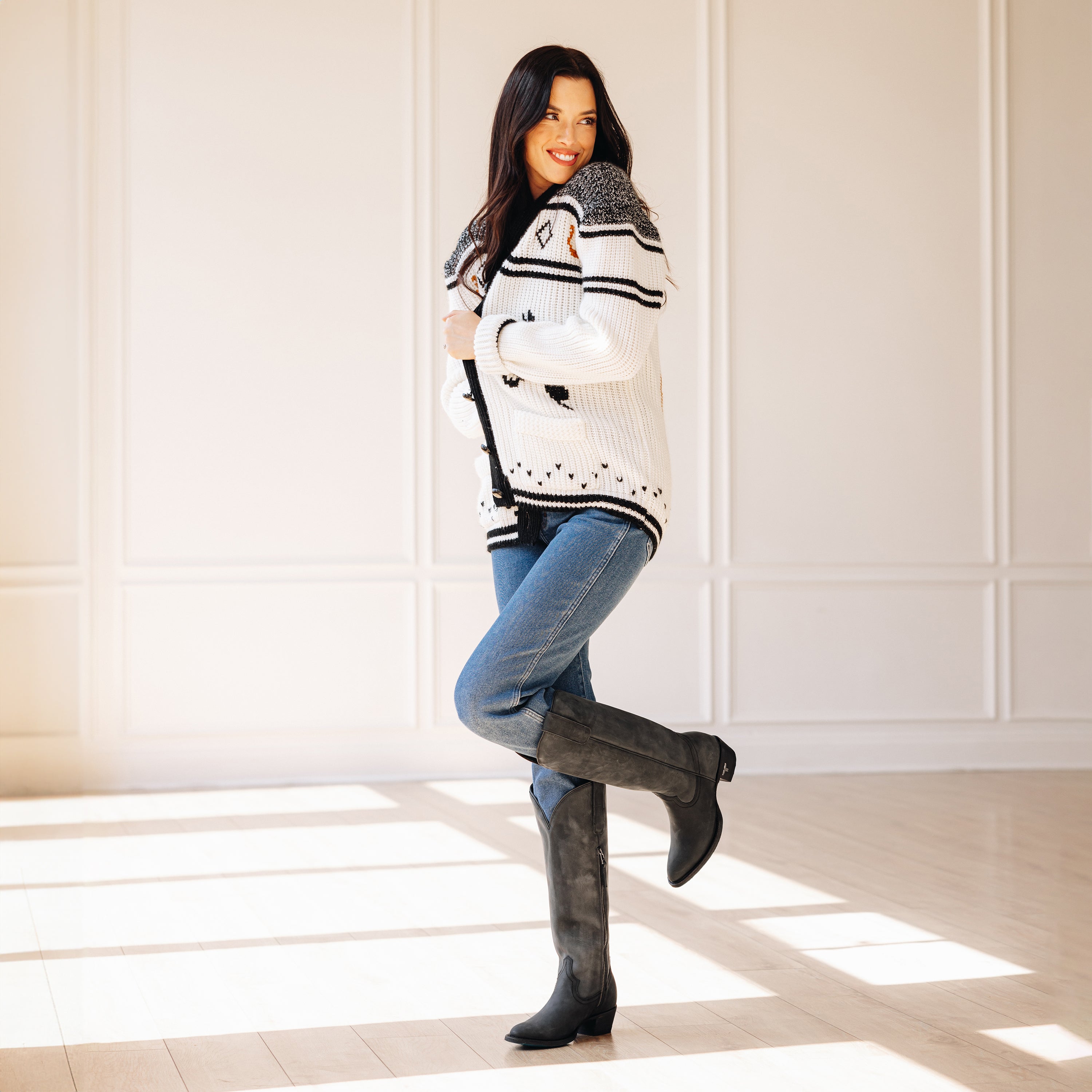 Lane Plain Jane Boot - Matte Black