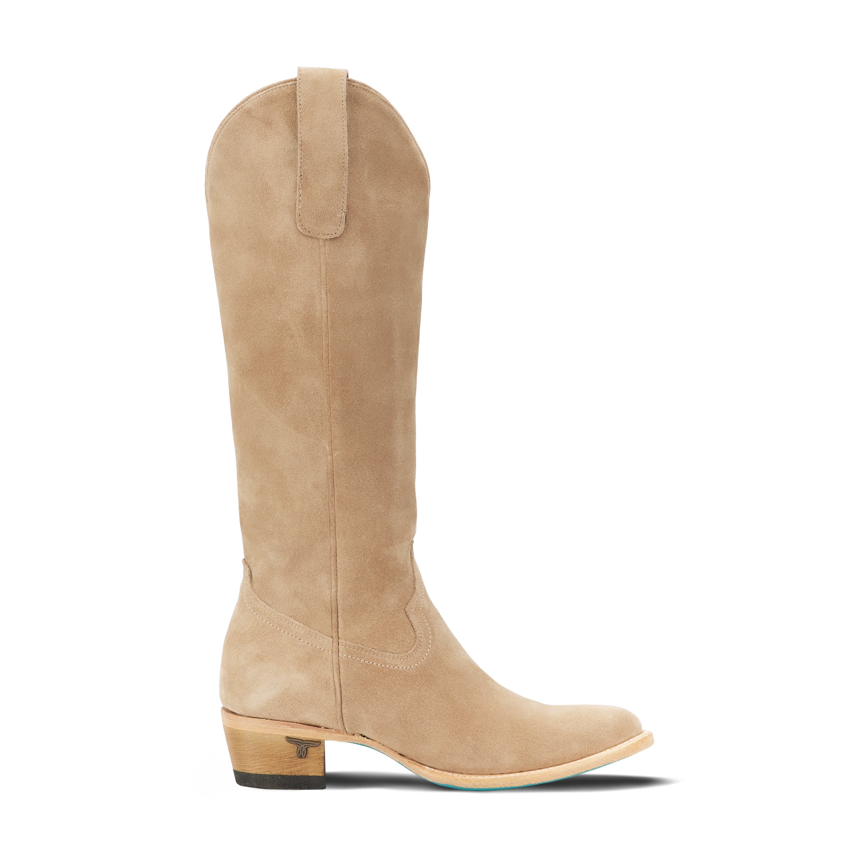 Lane Plain Jane Boot - Latte Suede