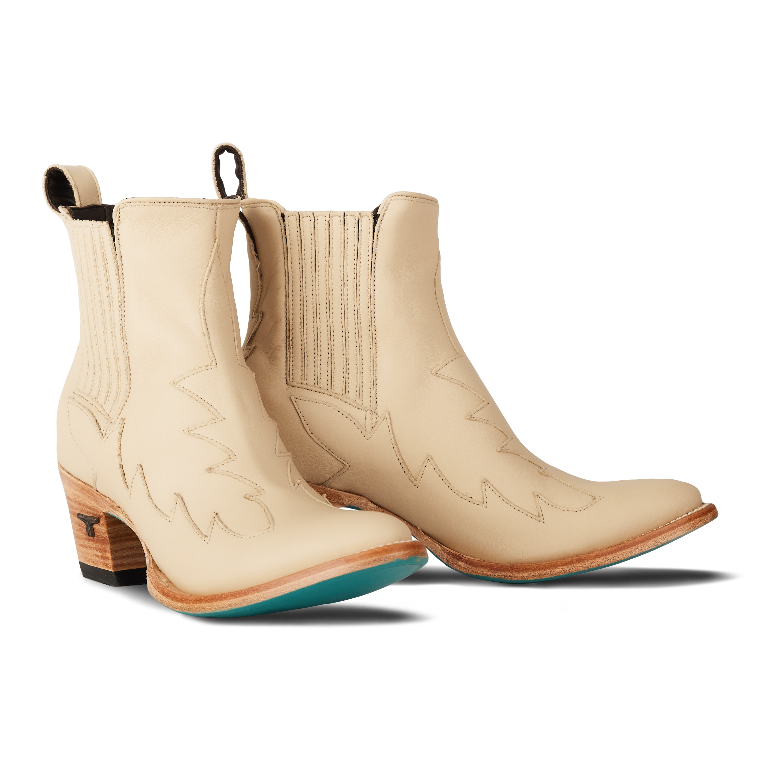 Lane Western Chelsea Bootie - Pale Ivory