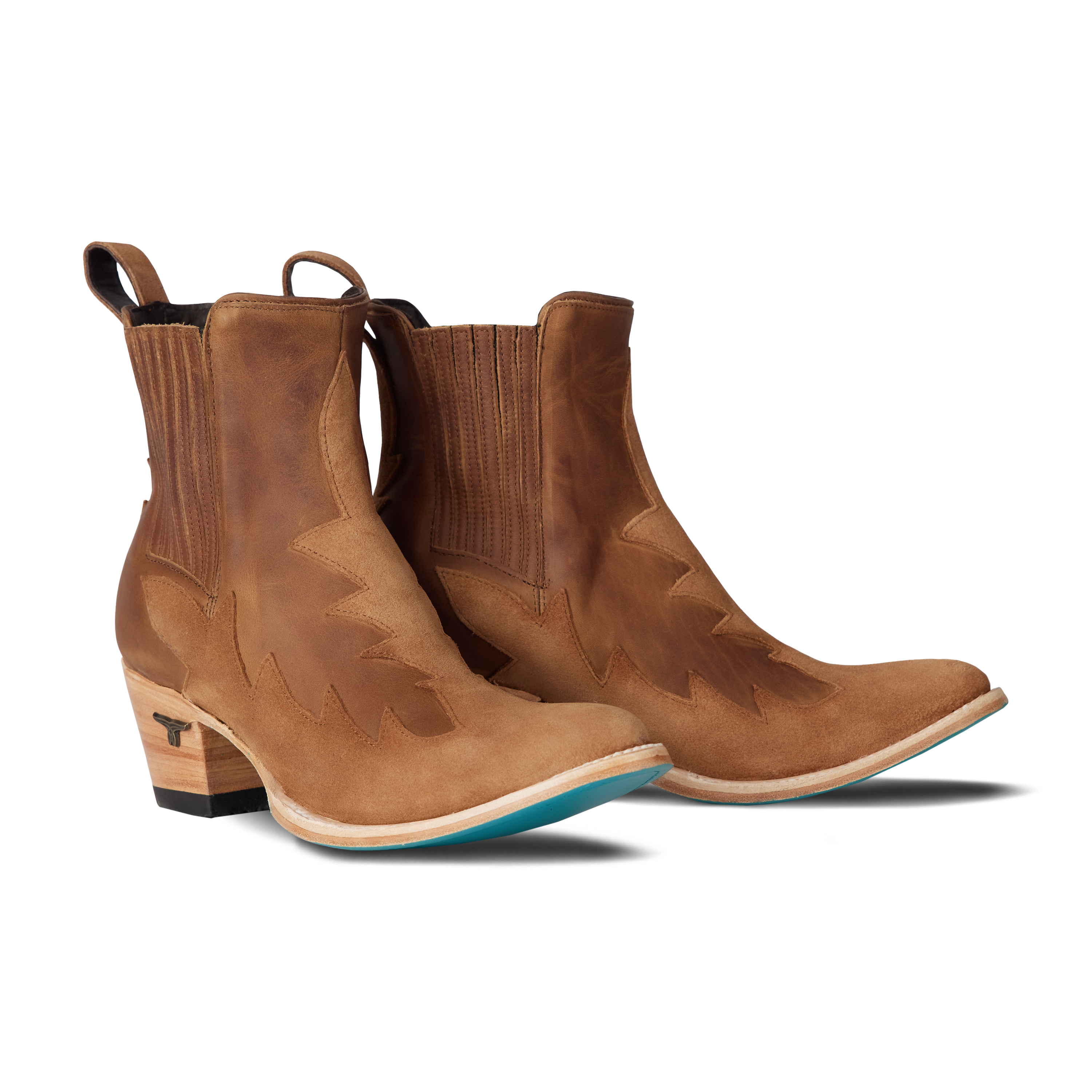 Lane Western Chelsea Bootie - Toffee Suede