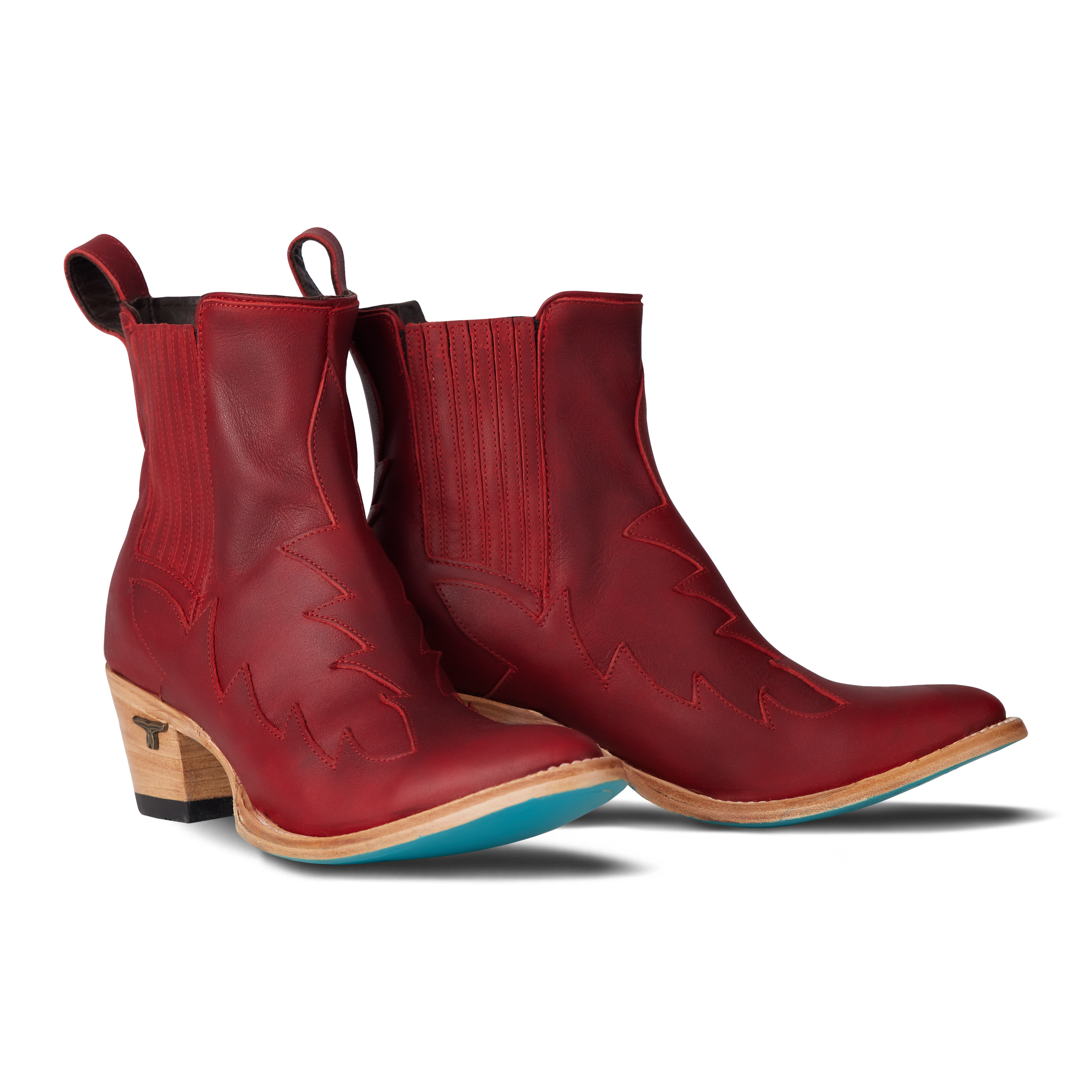 Lane Western Chelsea Bootie - Smoldering Ruby