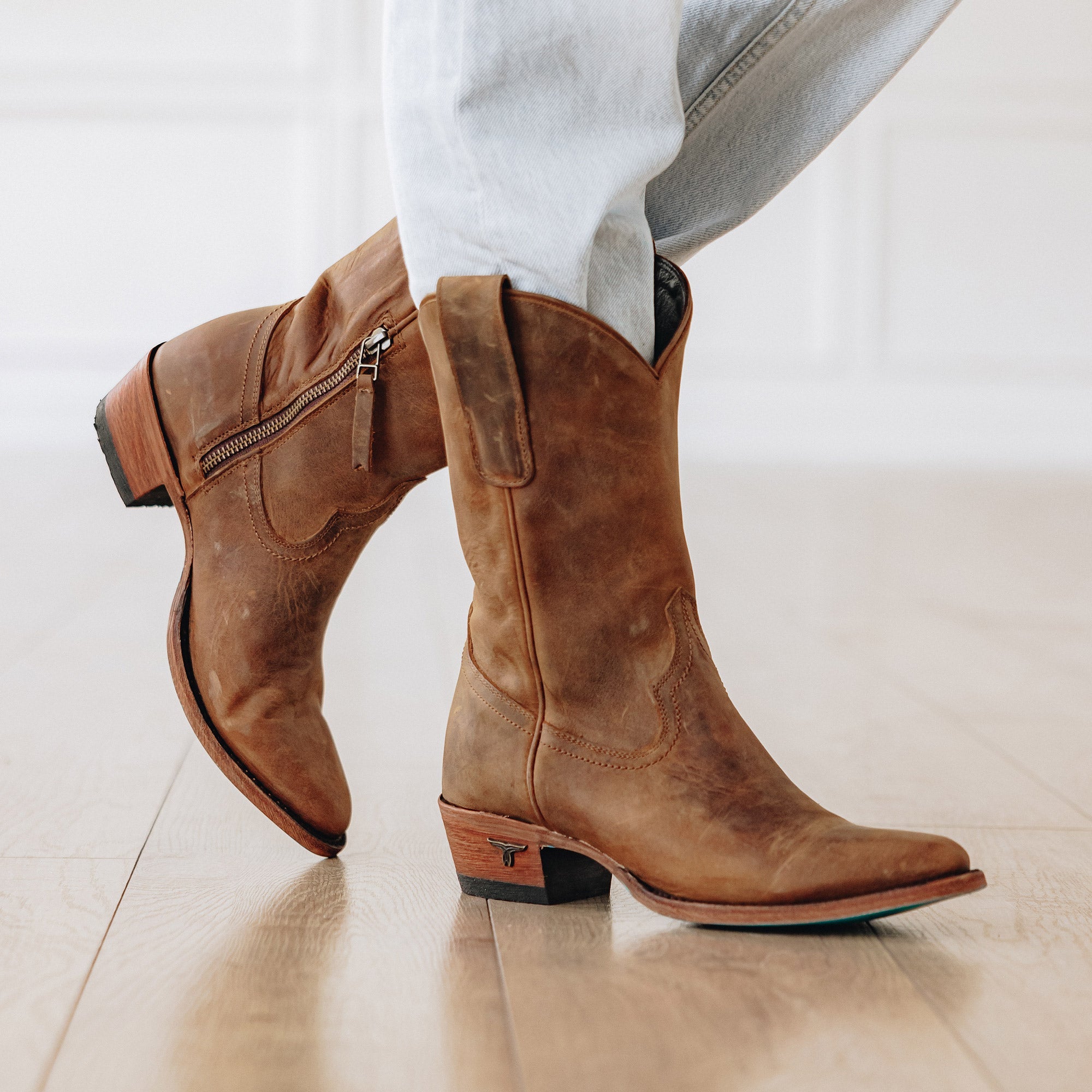 Lane Plain Jane Midi - Burnt Caramel