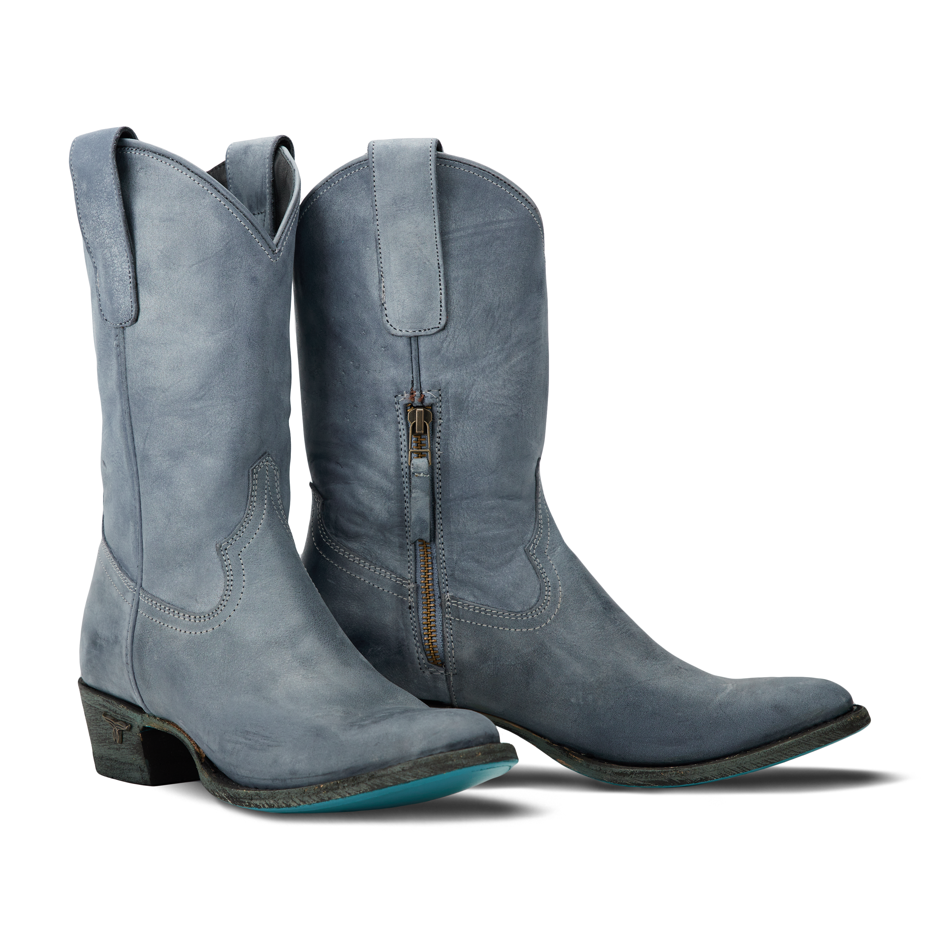 Lane Plain Jane Midi - Washed Denim