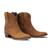 Lane Plain Jane Bootie - Burnt Caramel