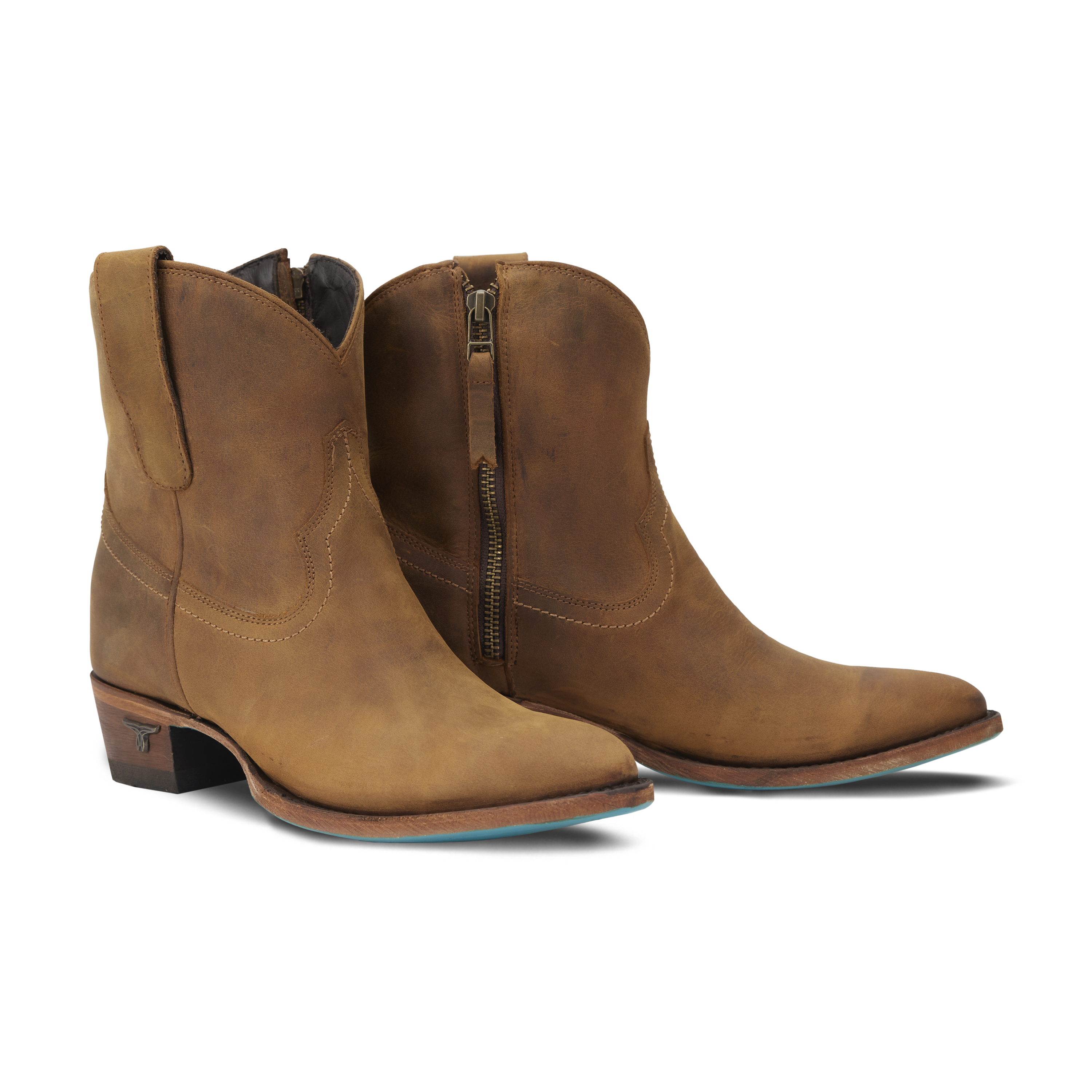 Lane Plain Jane Bootie - Burnt Caramel