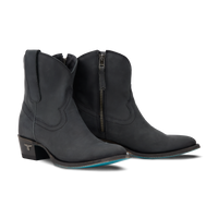 Lane Plain Jane Bootie - Matte Black