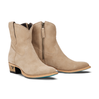 Lane Plain Jane Bootie - Latte Suede
