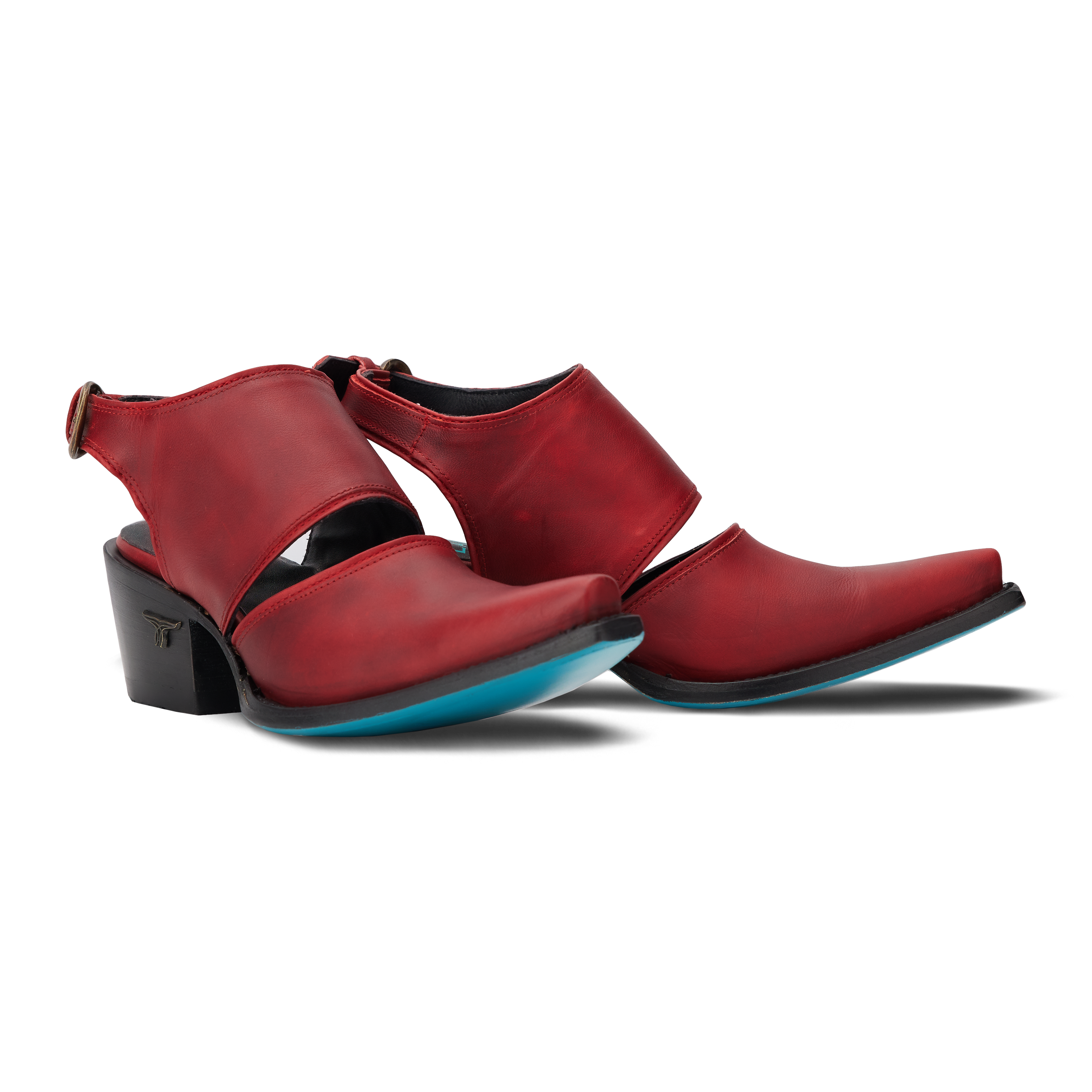 Lane Plain Jane Slingback Mule - Smoldering Ruby