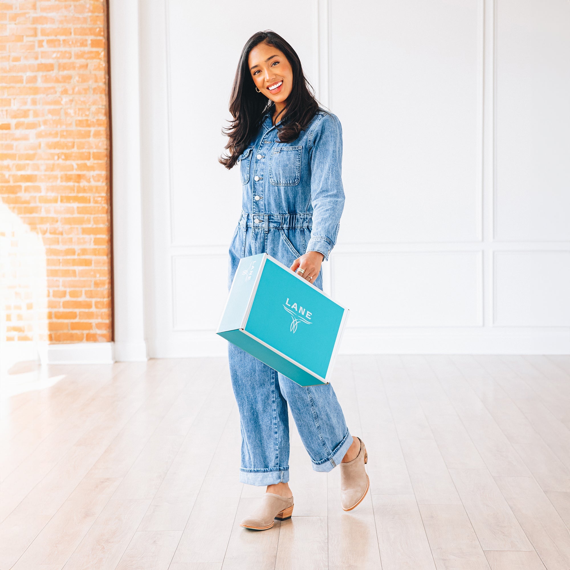 Lane Plain Jane Mule - Latte Suede