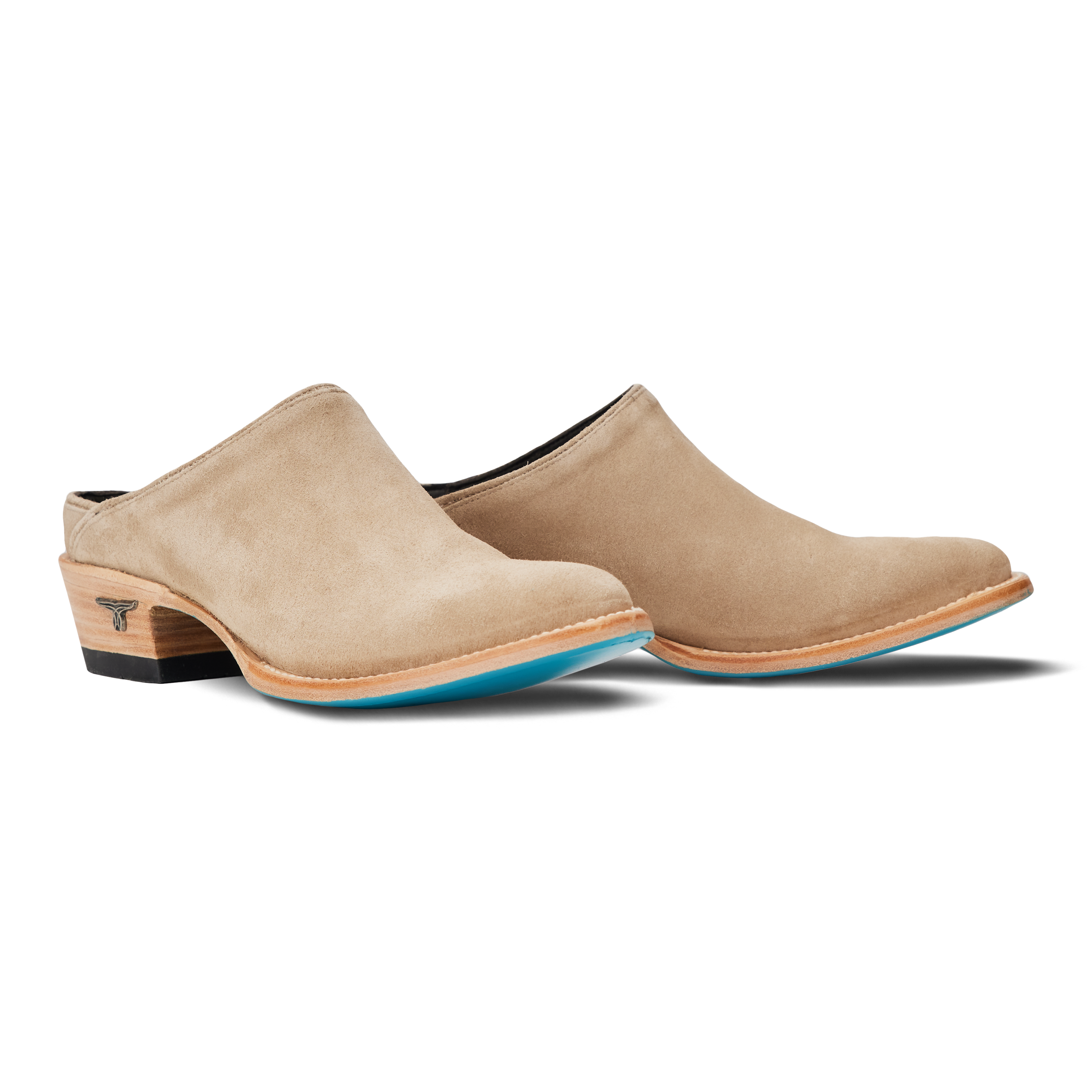 Lane Plain Jane Mule - Latte Suede