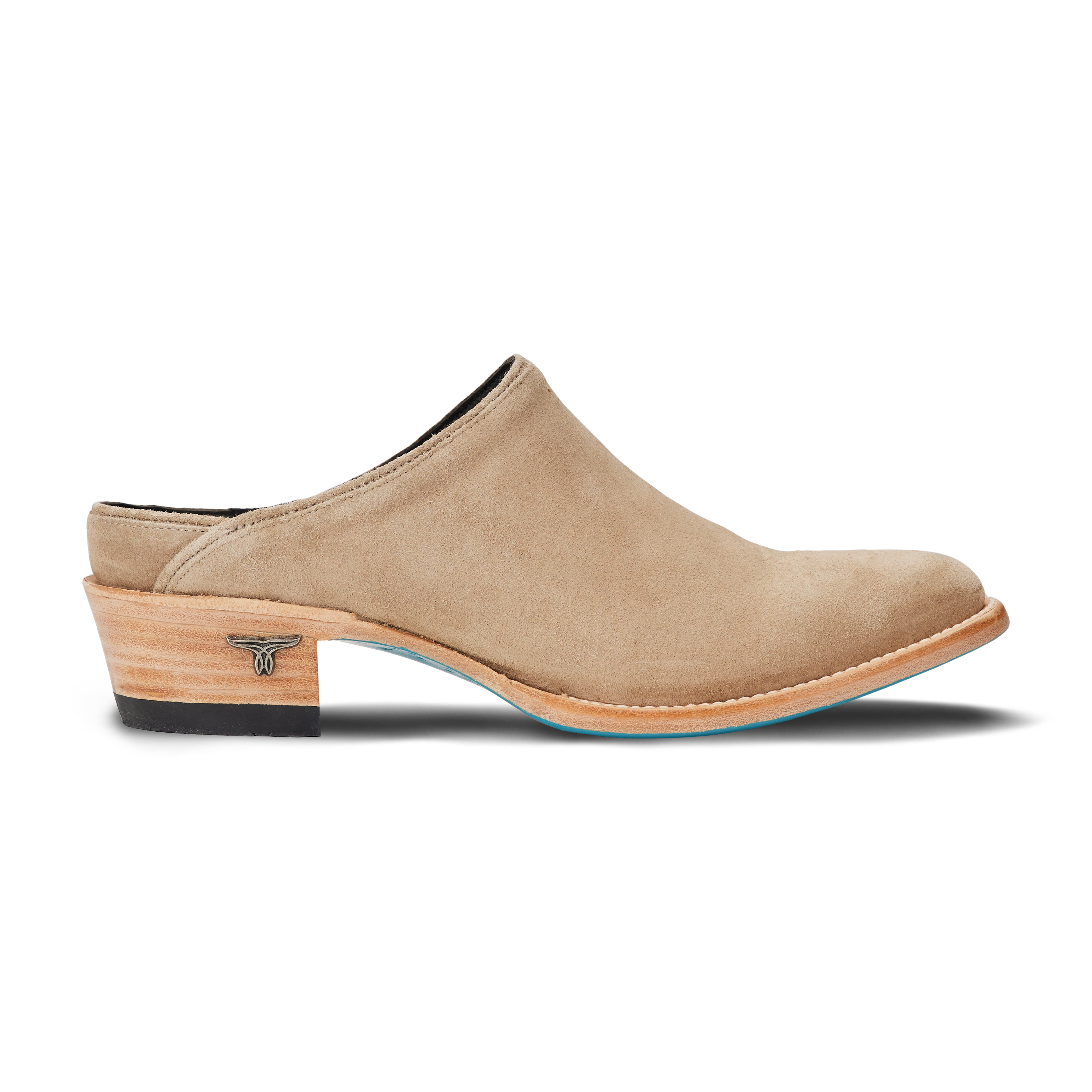 Lane Plain Jane Mule - Latte Suede