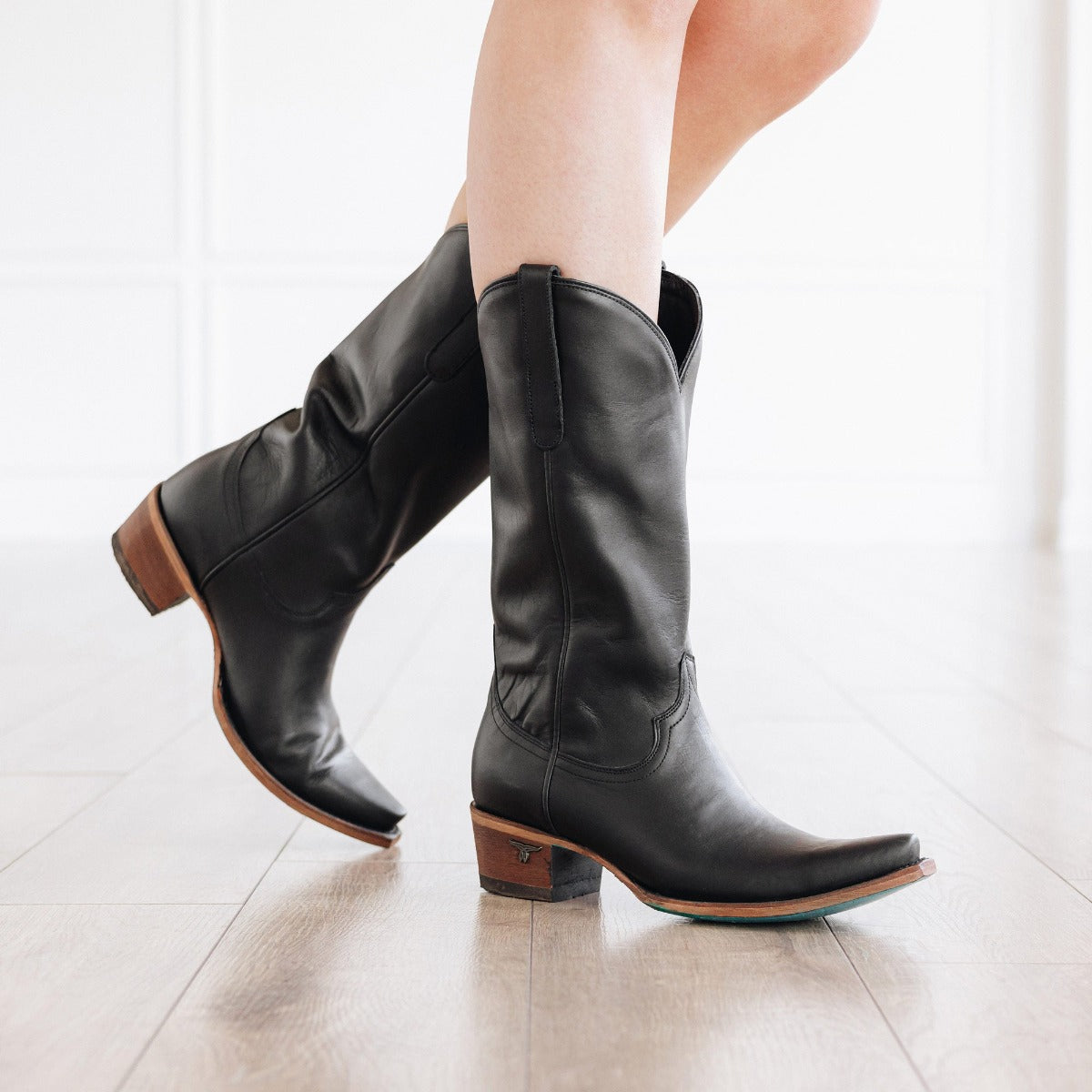 Lane Emma Jane Boot - Jet Black