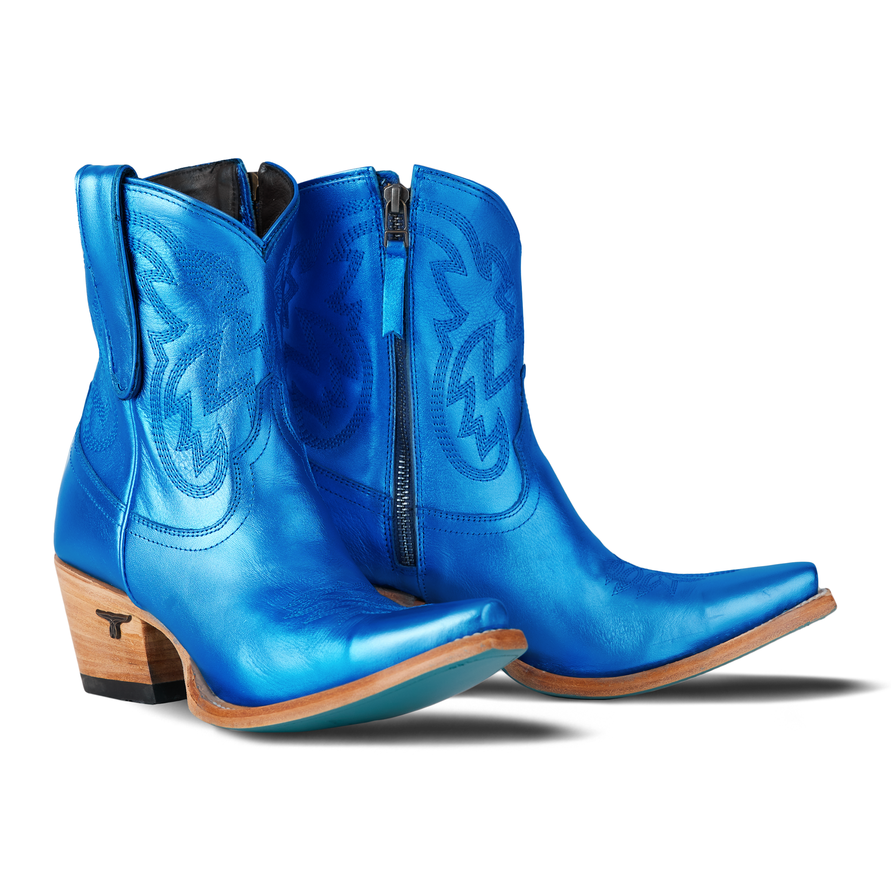 Lane Smokeshow Bootie - Cobalt Metallic