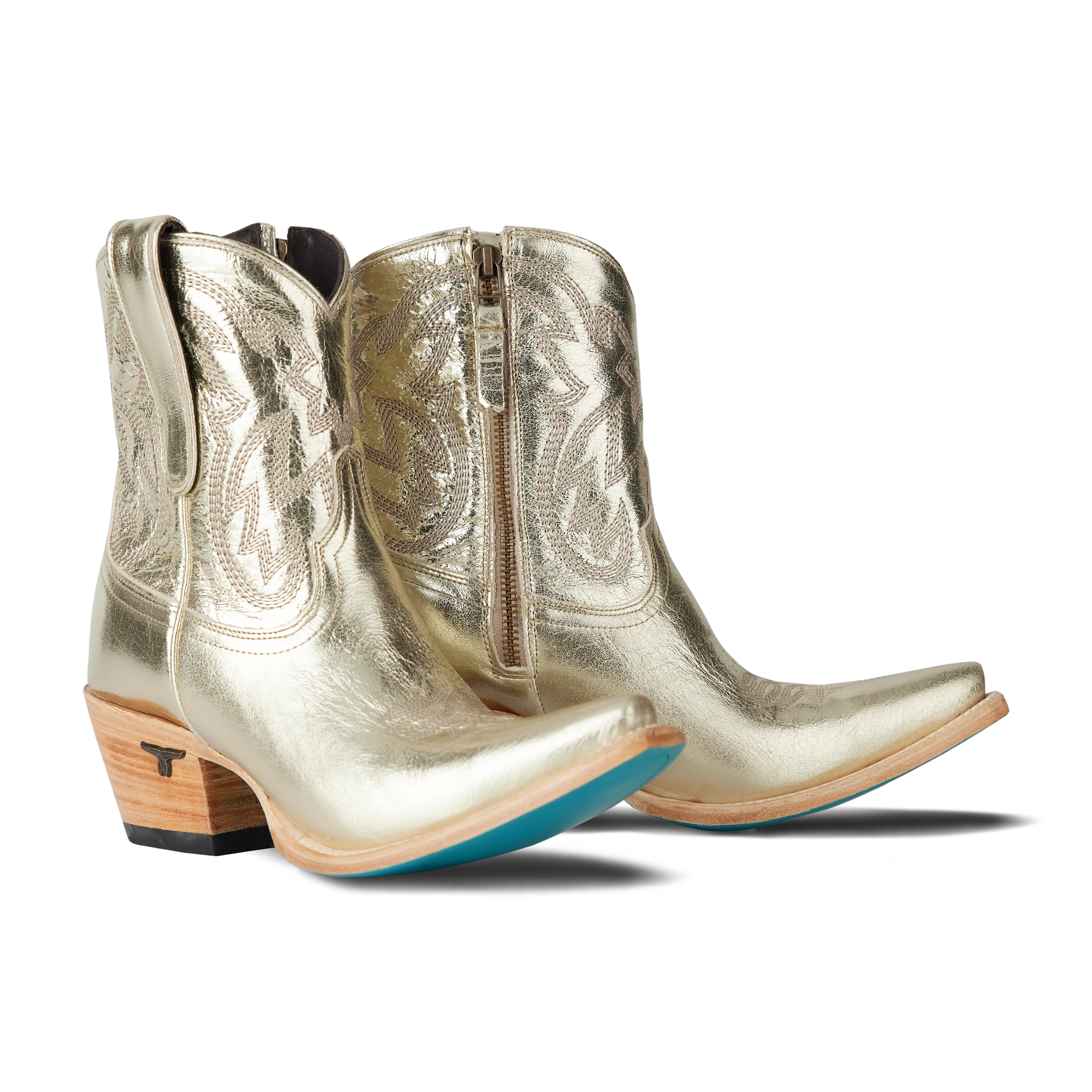 Lane Smokeshow Bootie - Champagne Metallic