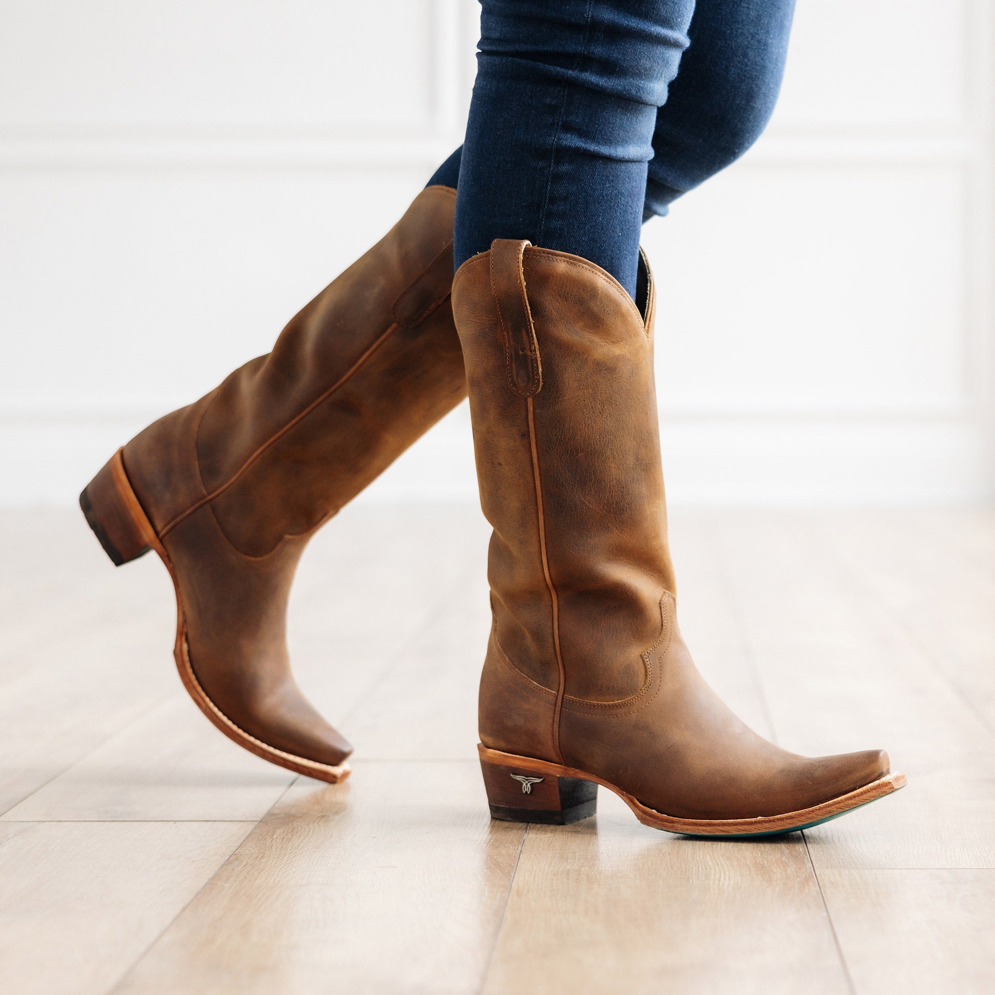 Lane Emma Jane Boot - Burnt Caramel