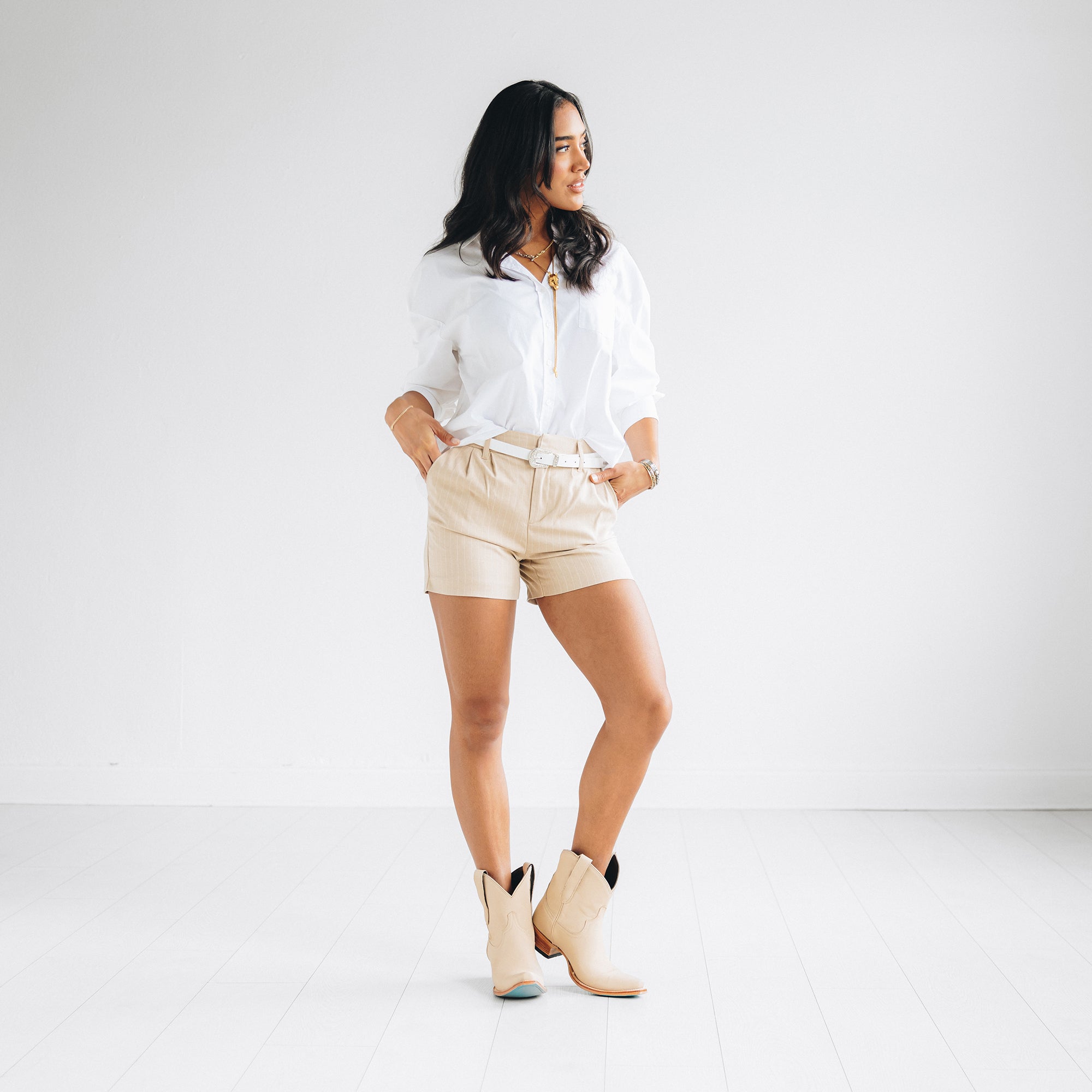 Lane Emma Jane Bootie - Pale Ivory