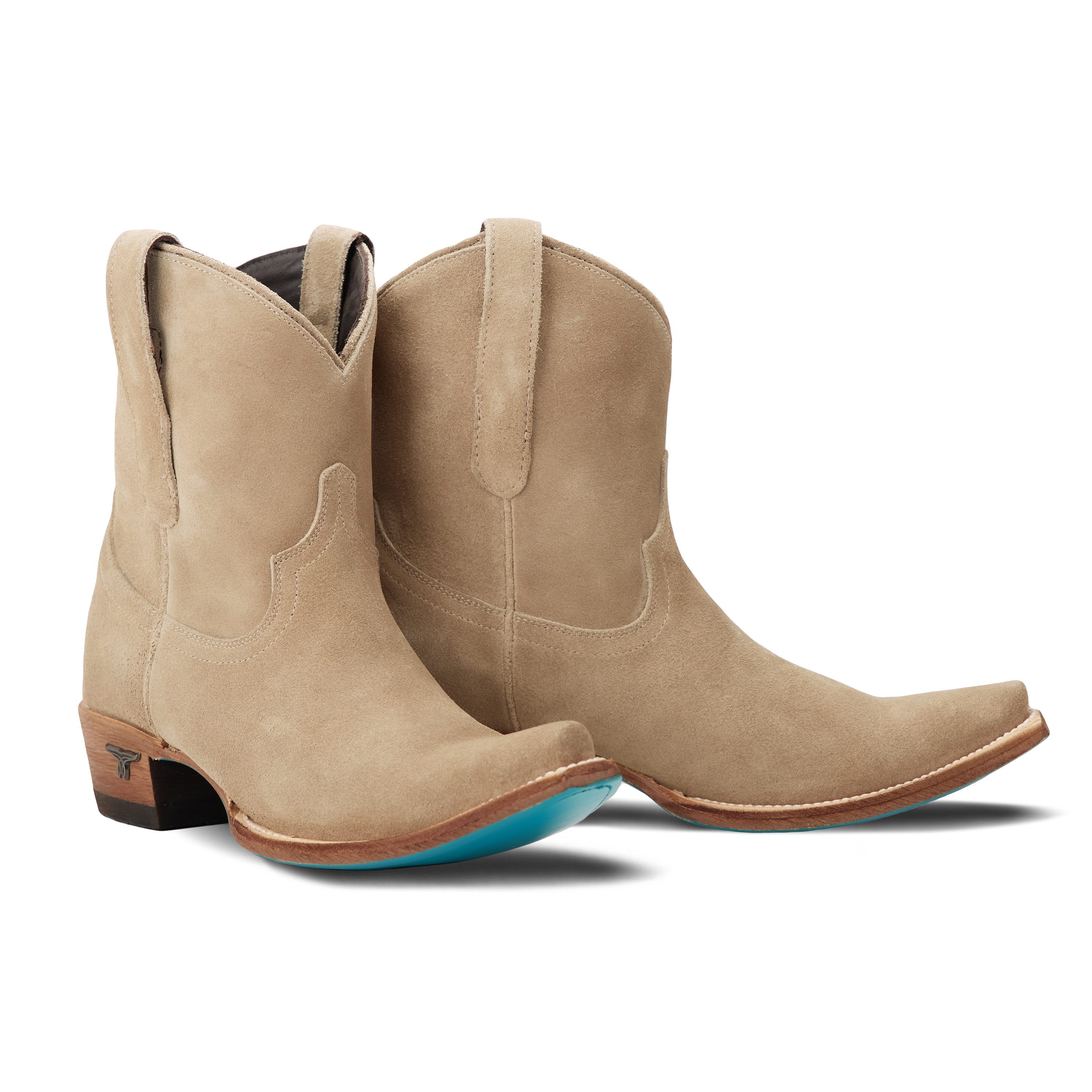 Lane Emma Jane Bootie - Latte Suede