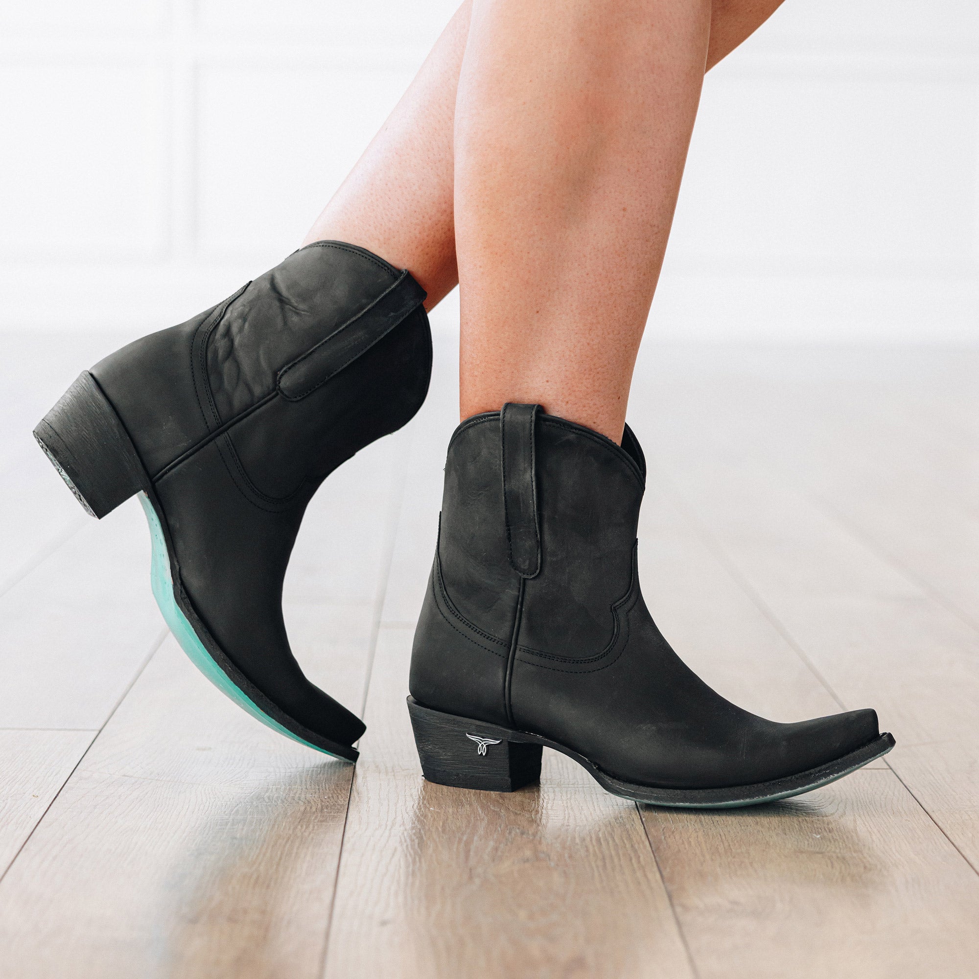 Lane Emma Jane Bootie - Matte Black