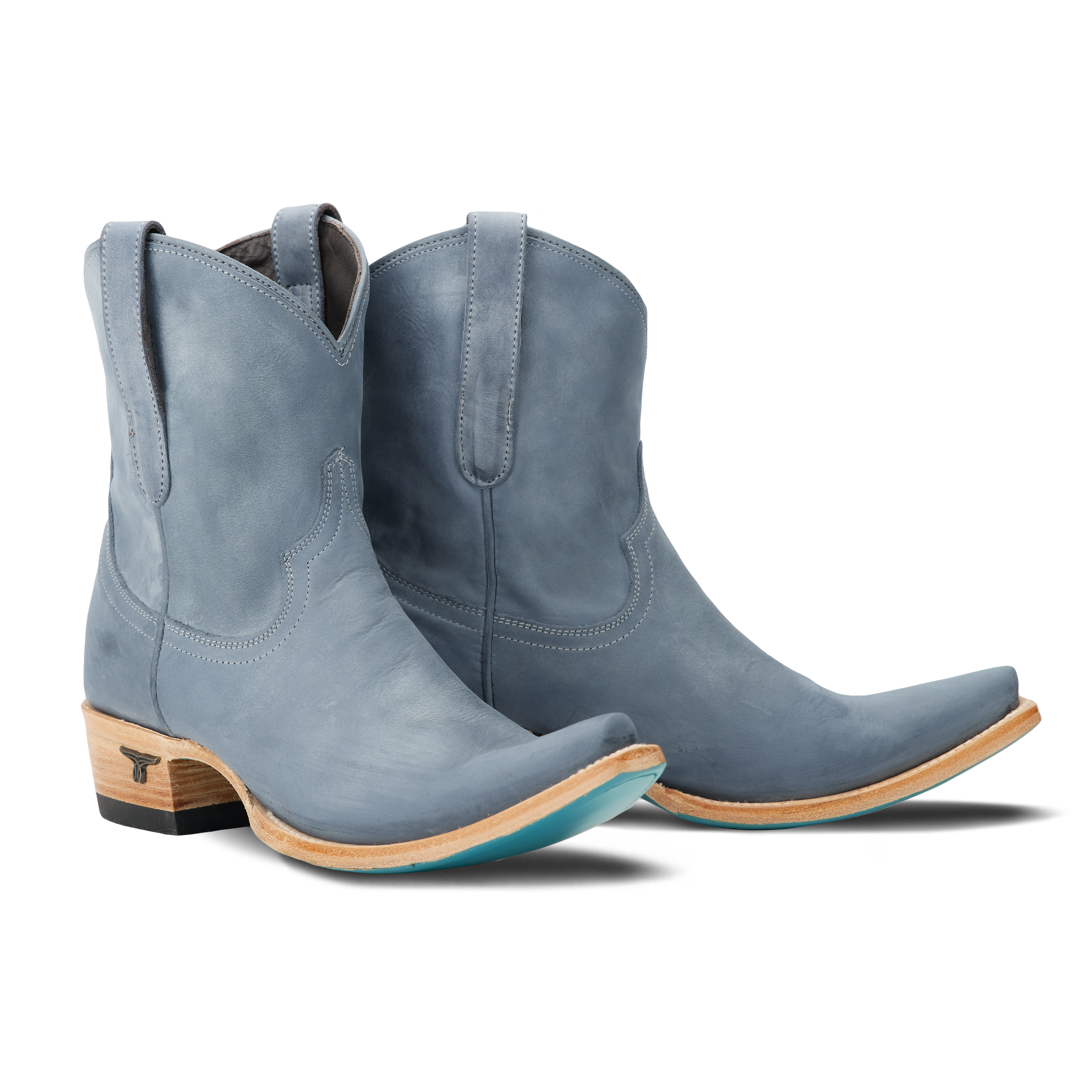 Lane Emma Jane Bootie - Washed Denim