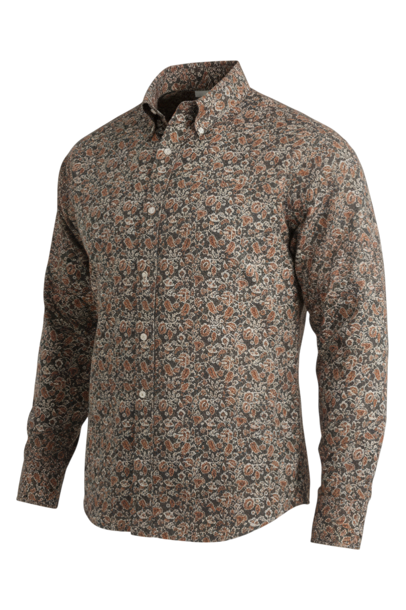 CINCH MEN'S PRINT SHIRT - GRAY