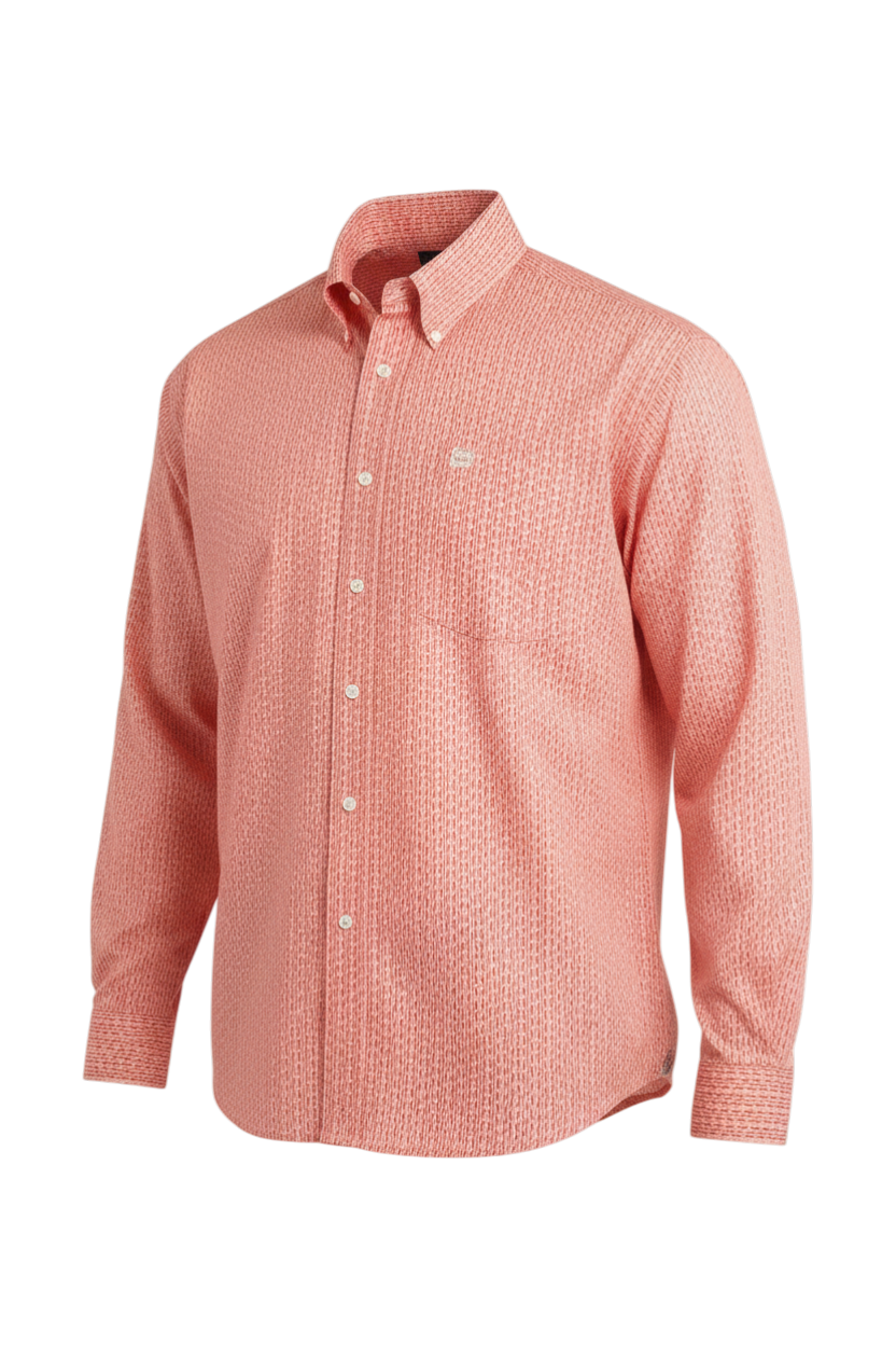 CINCH MEN'S PRINT SHIRT - RED