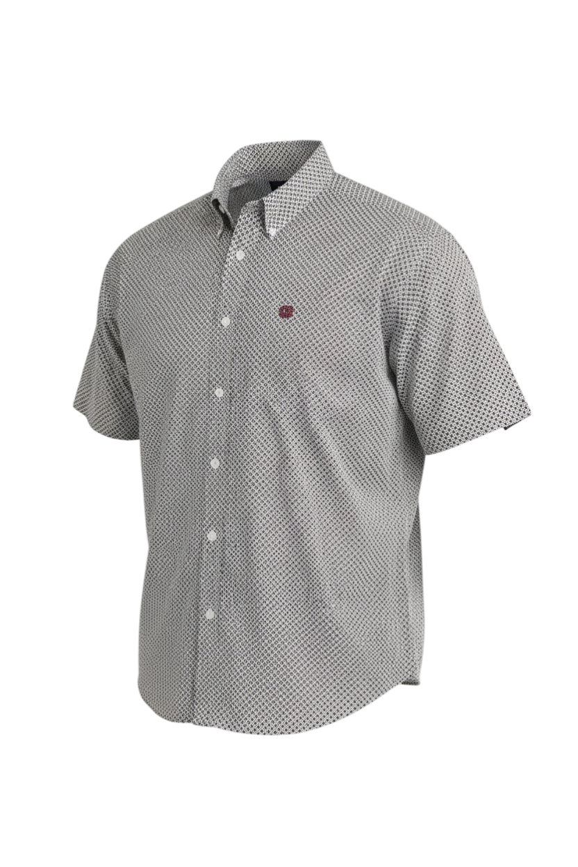 CINCH MENS PRINT - WHITE