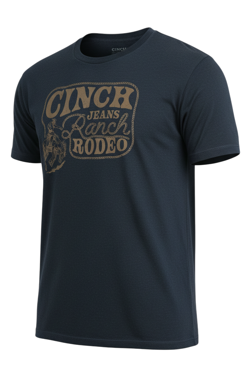 CINCH MEN'S T-SHIRT - BLUE**FINAL SALE**
